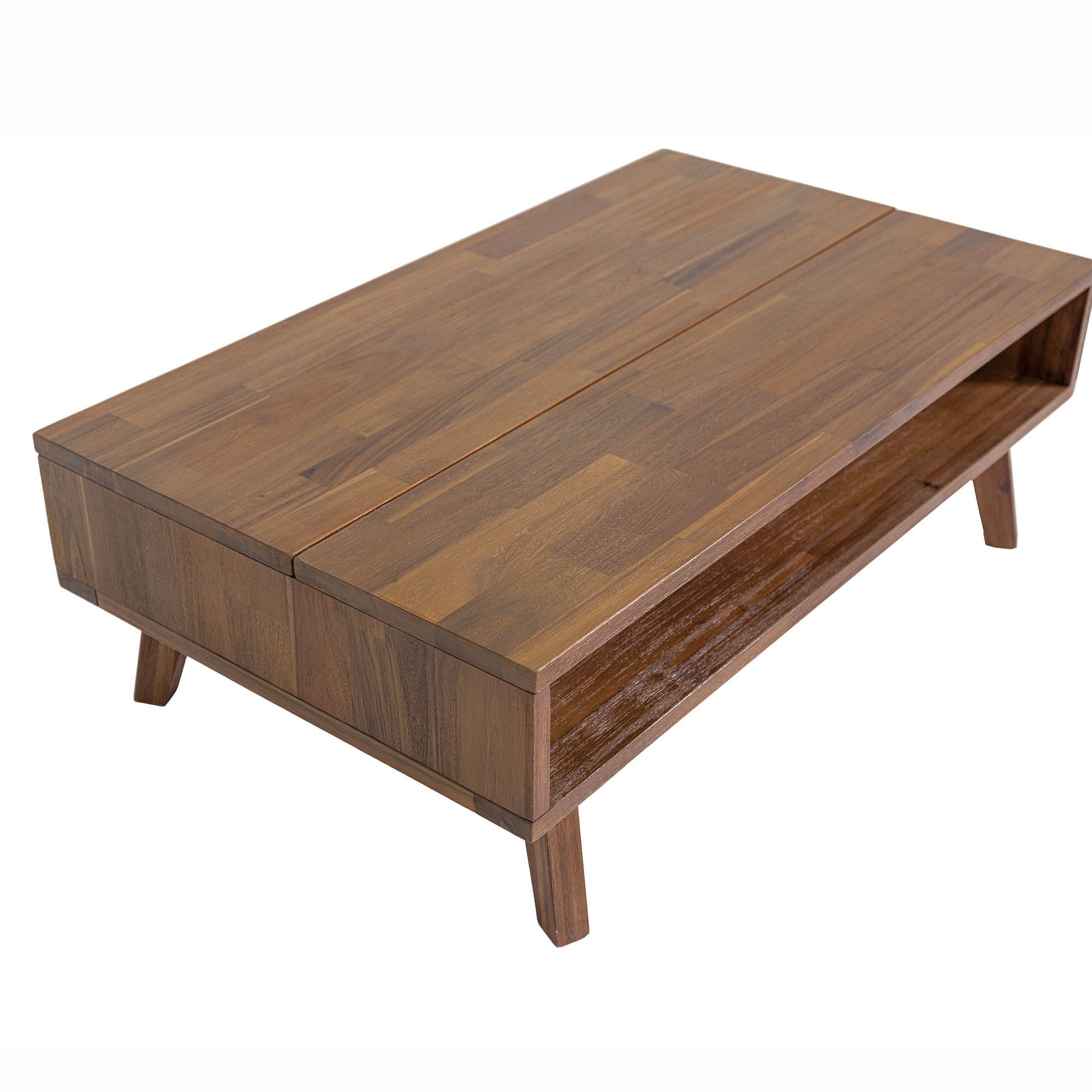 Gia Coffee Table w/ Lift Top - Warm Pecan