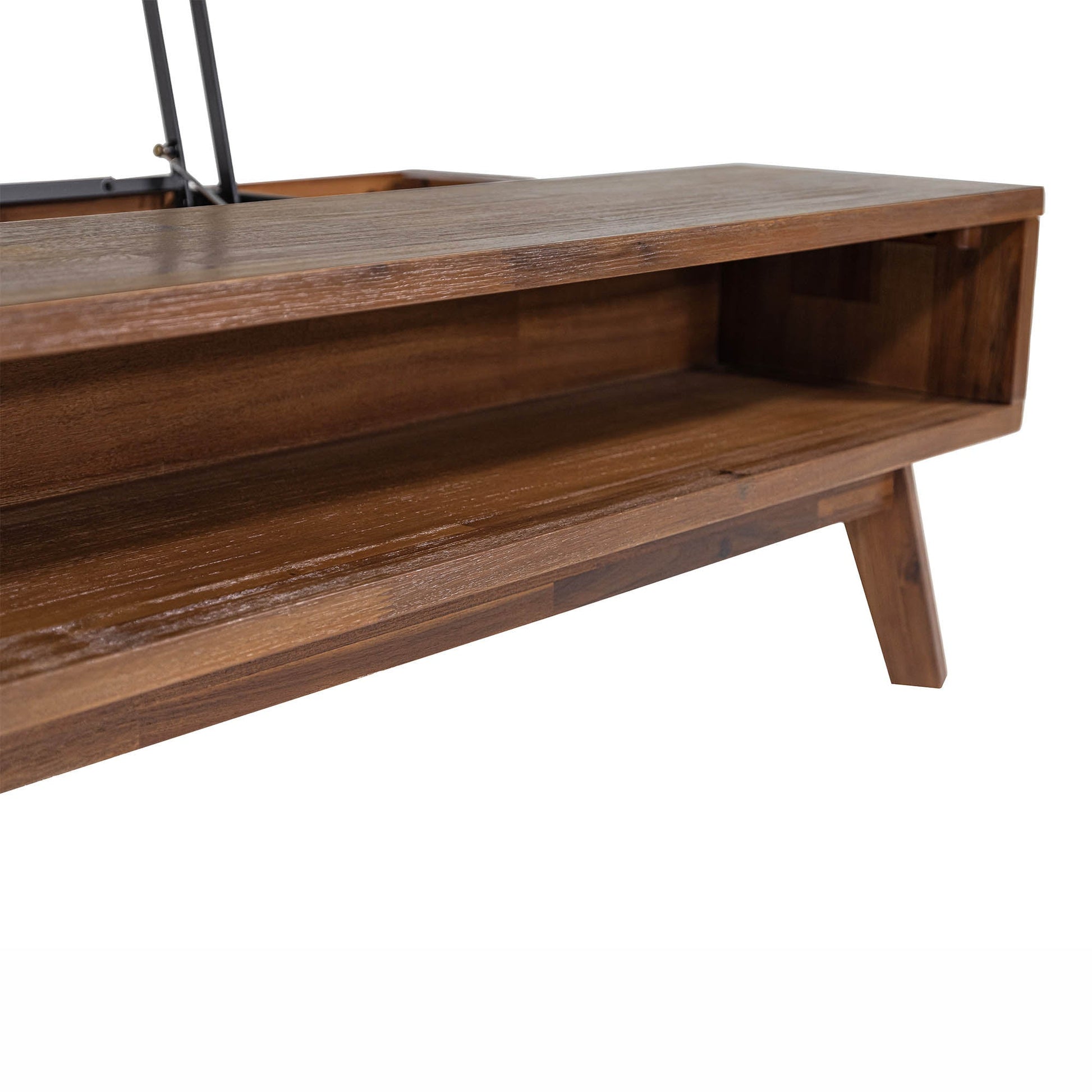 Gia Coffee Table w/ Lift Top - Warm Pecan