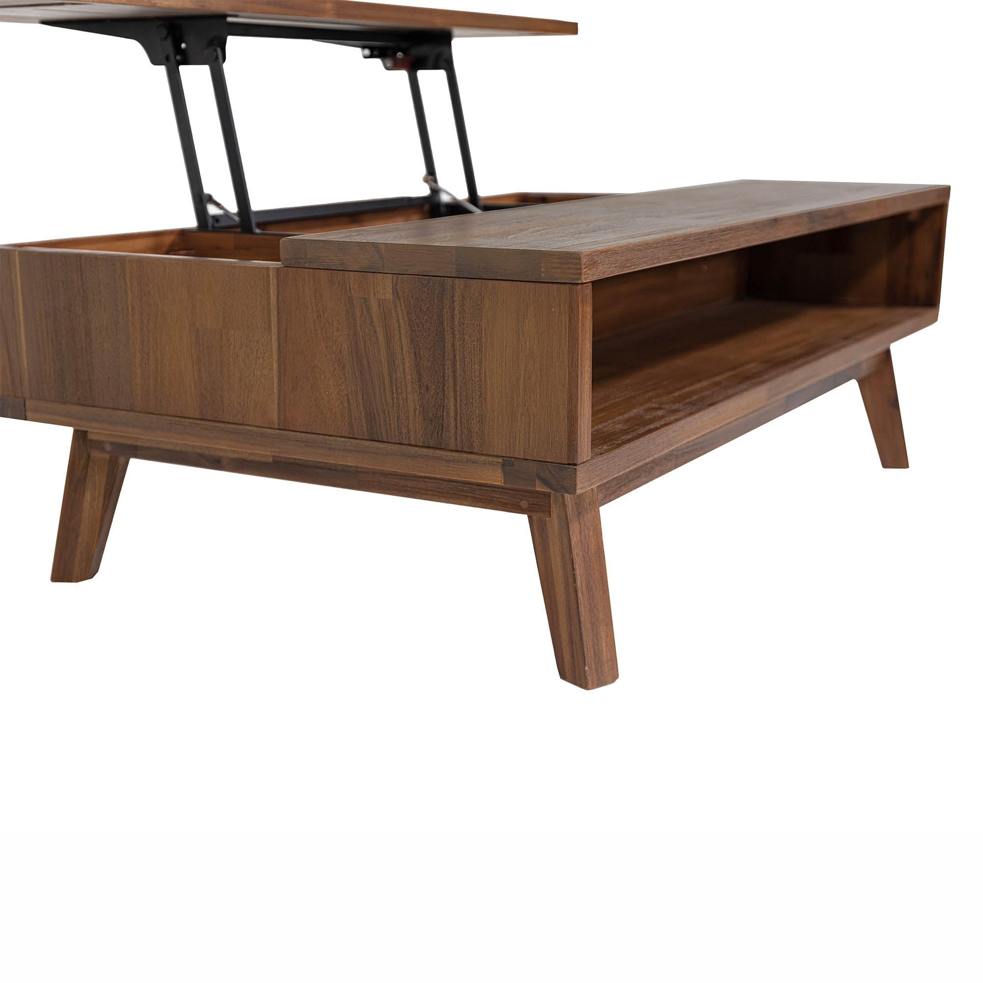 Gia Coffee Table w/ Lift Top - Warm Pecan