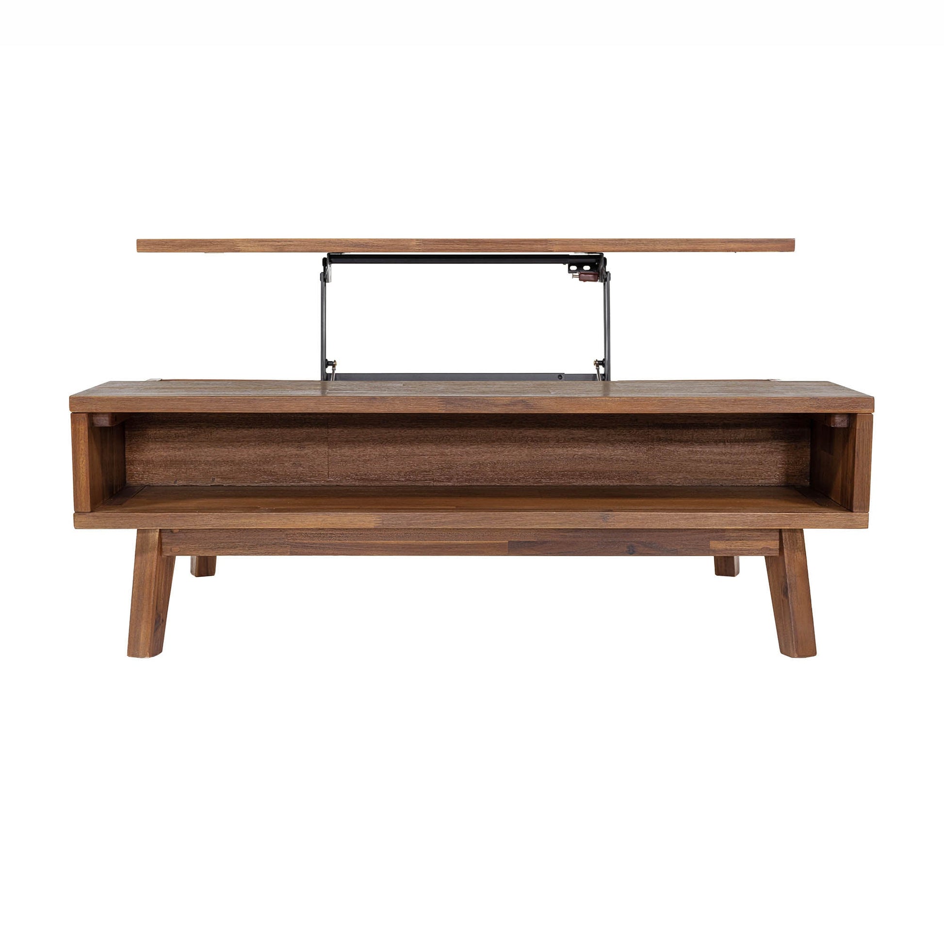 Gia Coffee Table w/ Lift Top - Warm Pecan