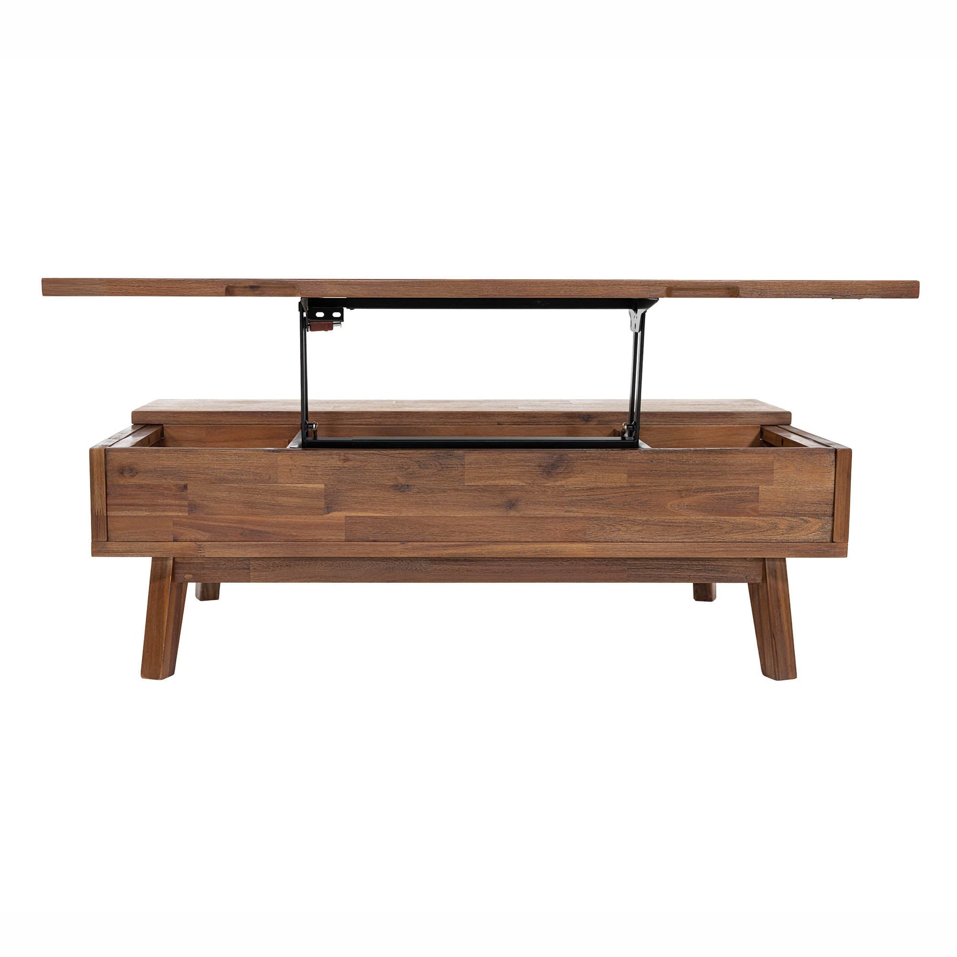 Gia Coffee Table w/ Lift Top - Warm Pecan