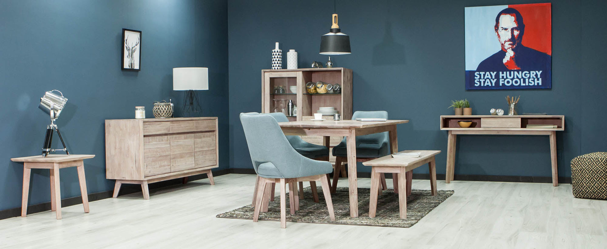 Gia Side Table - Light Driftwood