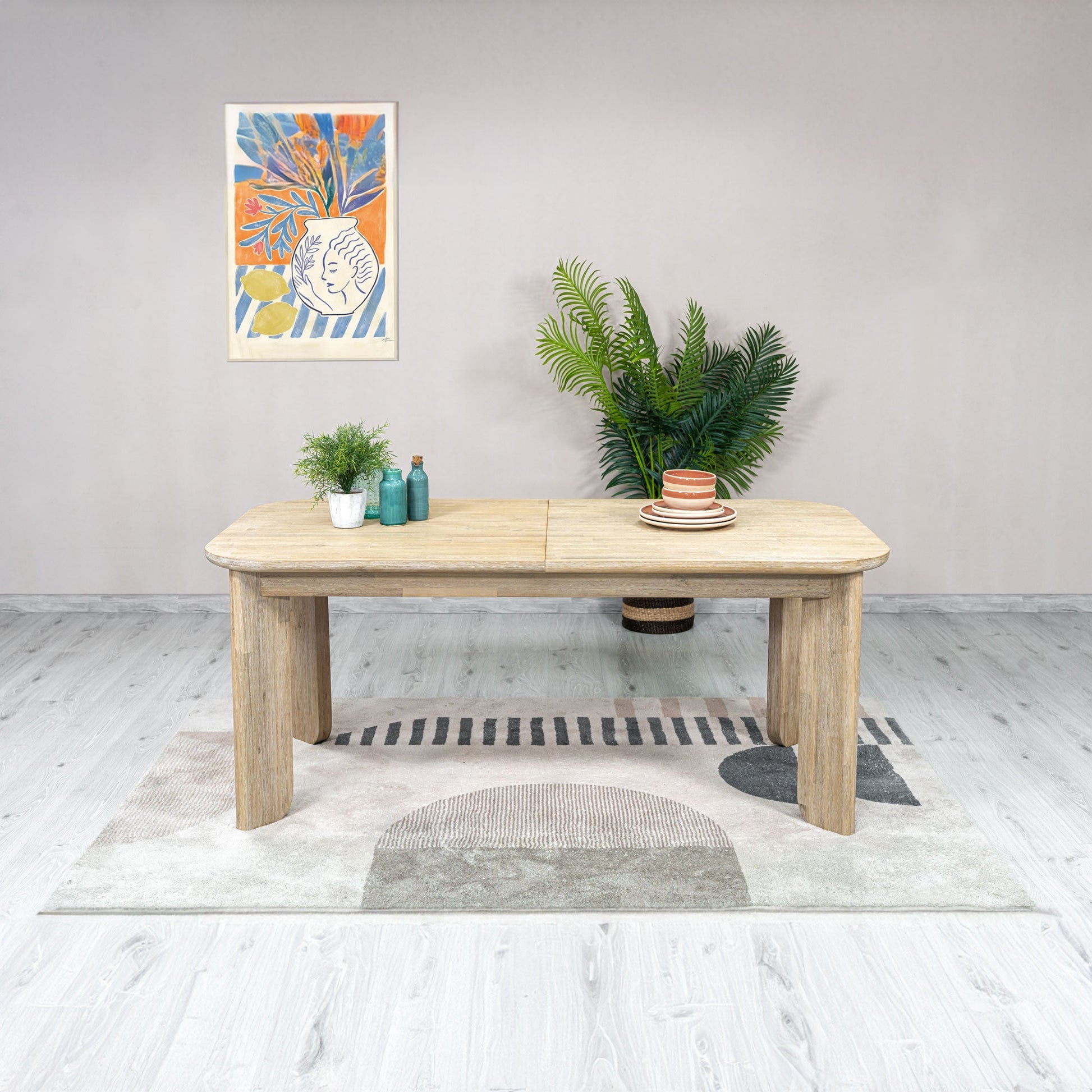 Haru Extension Dining Table (70"/102")