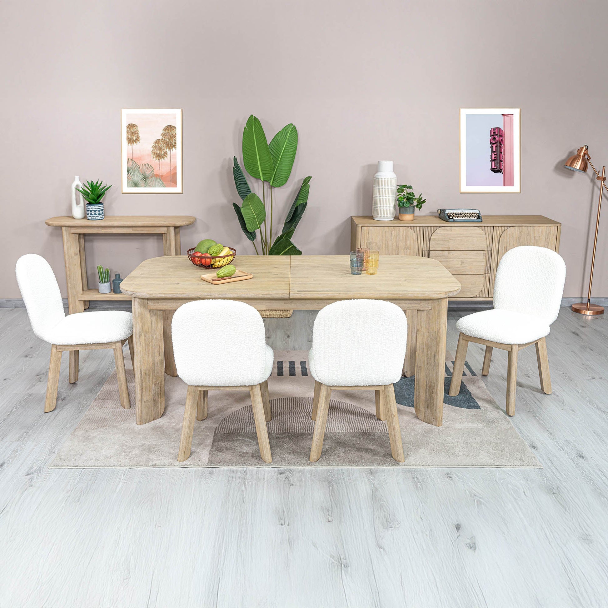Haru Extension Dining Table (70"/102")