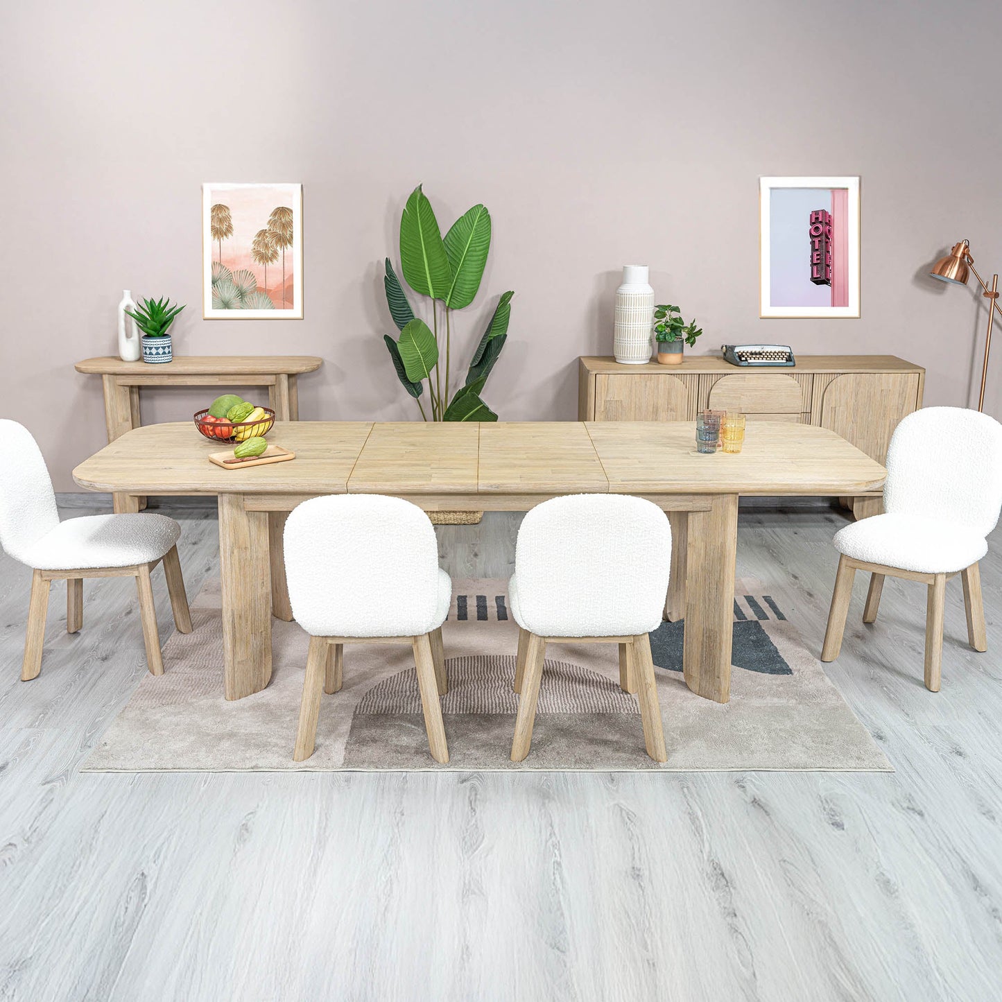 Haru Extension Dining Table (70"/102")