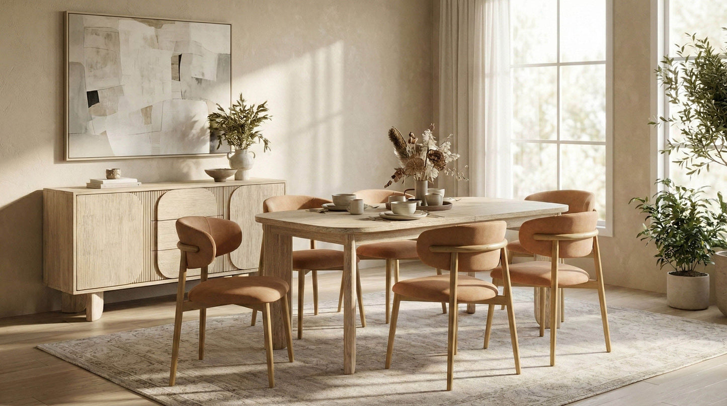 Haru Extension Dining Table (70"/102")