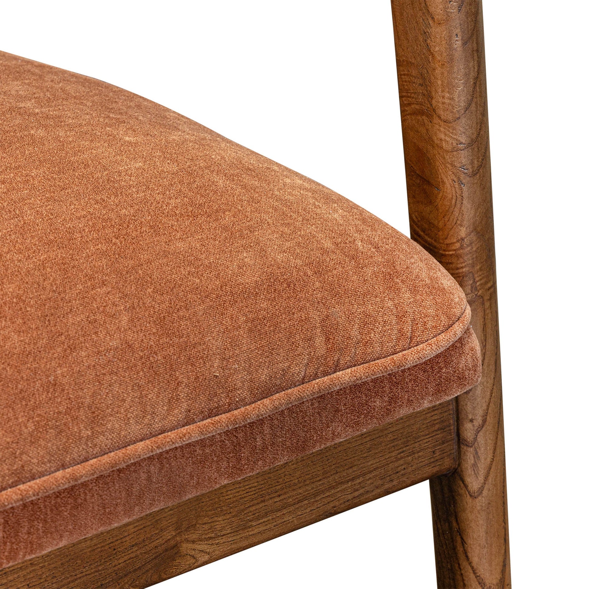 Highland Club Chair - Rust