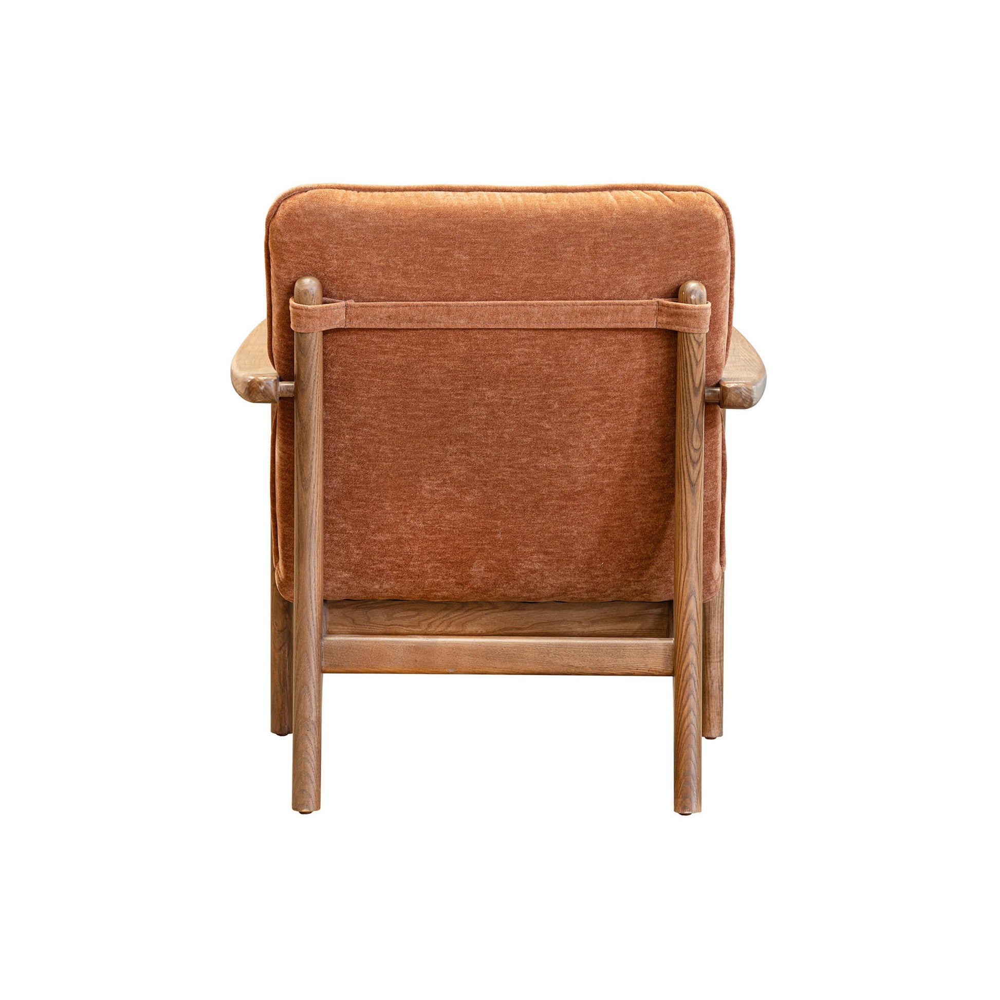 Highland Club Chair - Rust