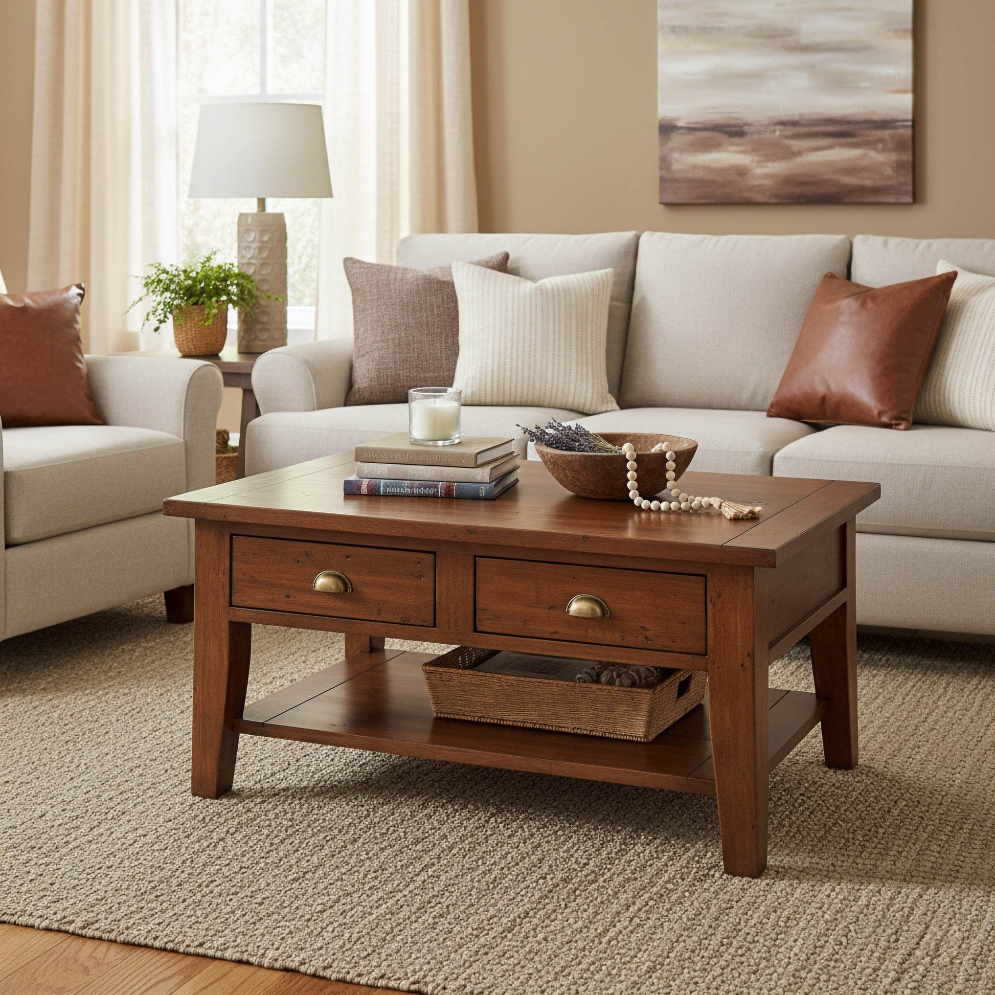 Irish Coast Small Coffee Table - African Dusk