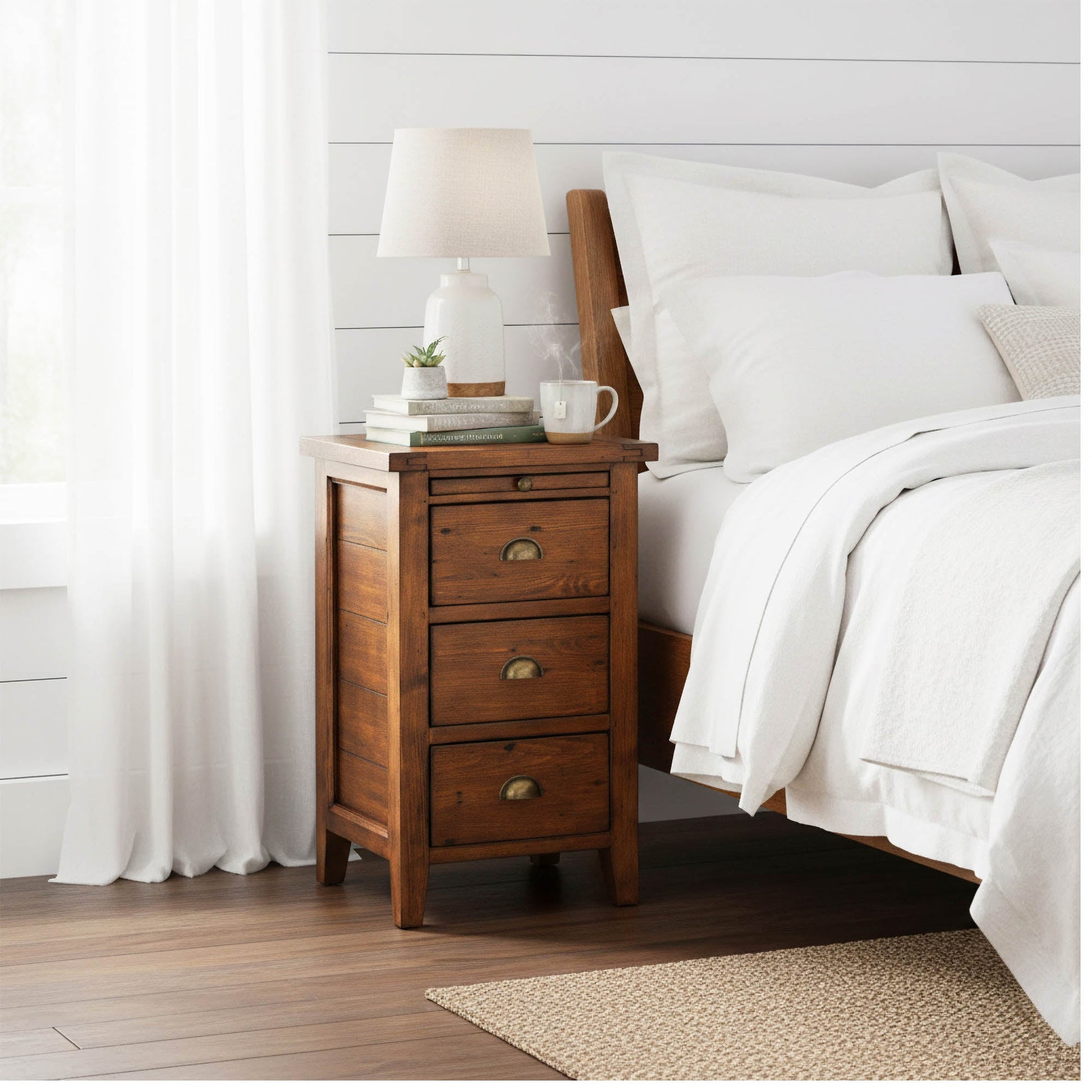 Irish Coast 3 Drw Nightstand - African Dusk