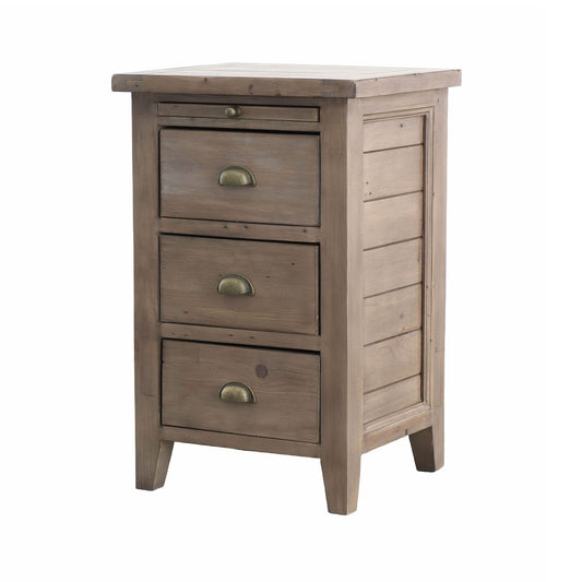 Irish Coast 3 Drw Nightstand - Sundried