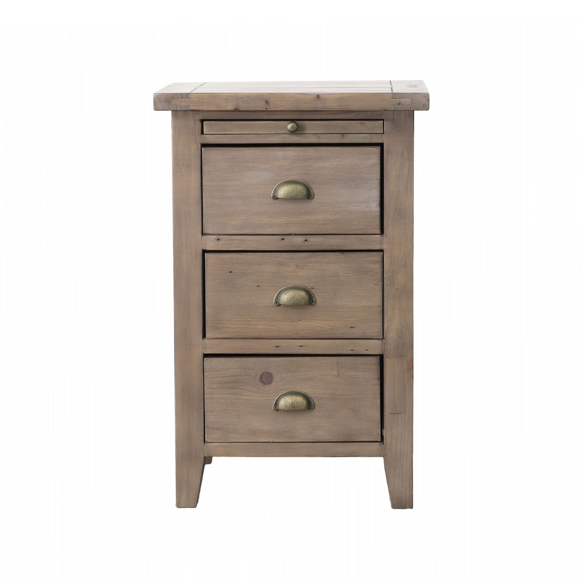 Irish Coast 3 Drw Nightstand - Sundried
