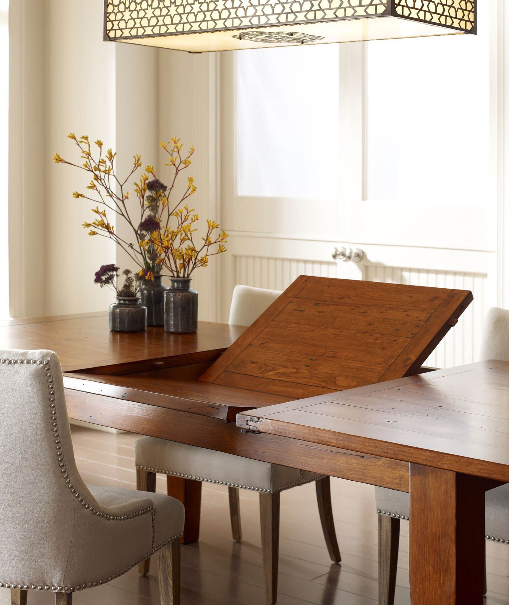 Irish Coast Large Extension Dining Table (72"/96") - African Dusk