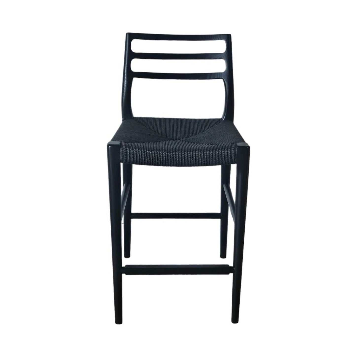 Java Narrow Counter Stool w/ 26" Seat Height - Black