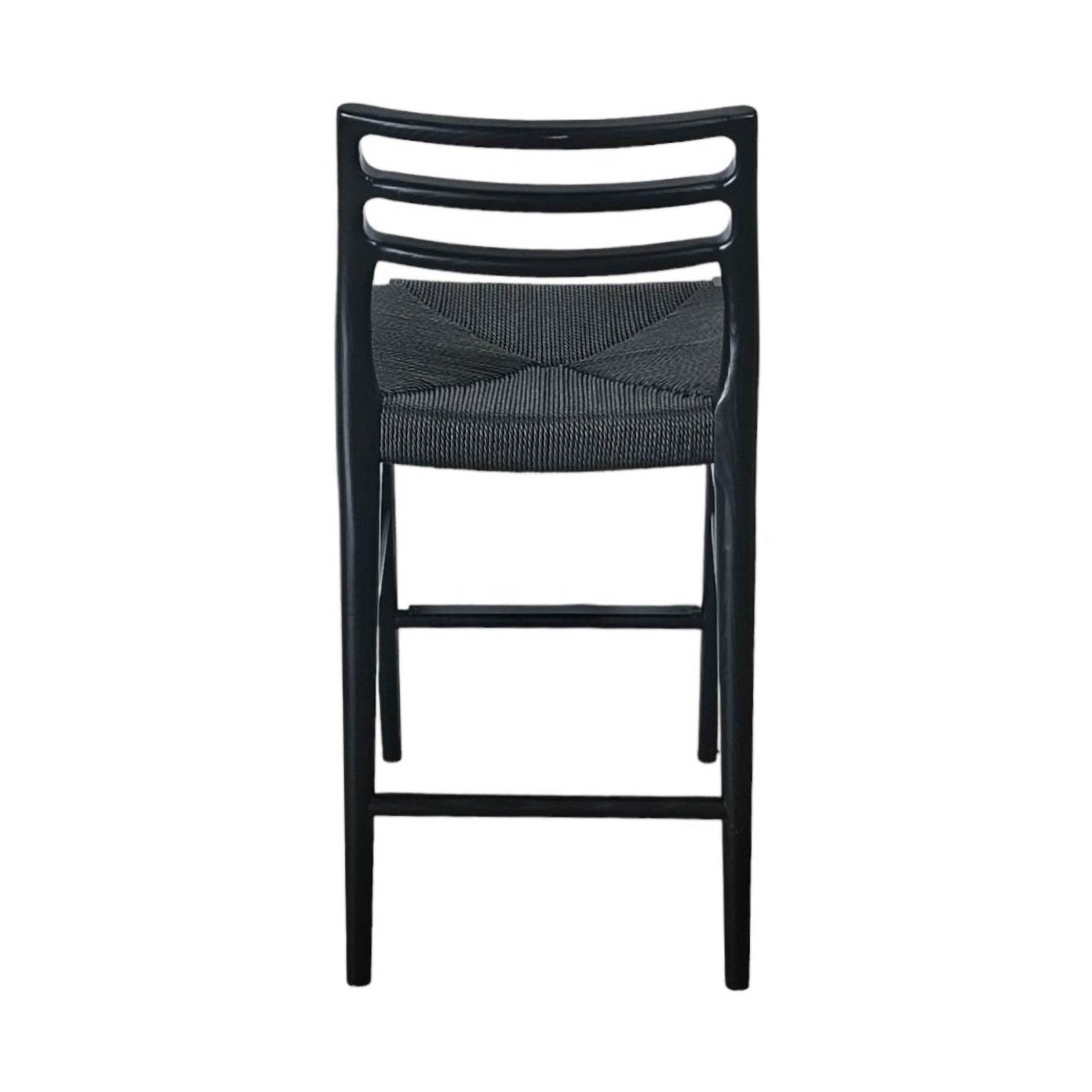 Java Narrow Counter Stool w/ 26" Seat Height - Black