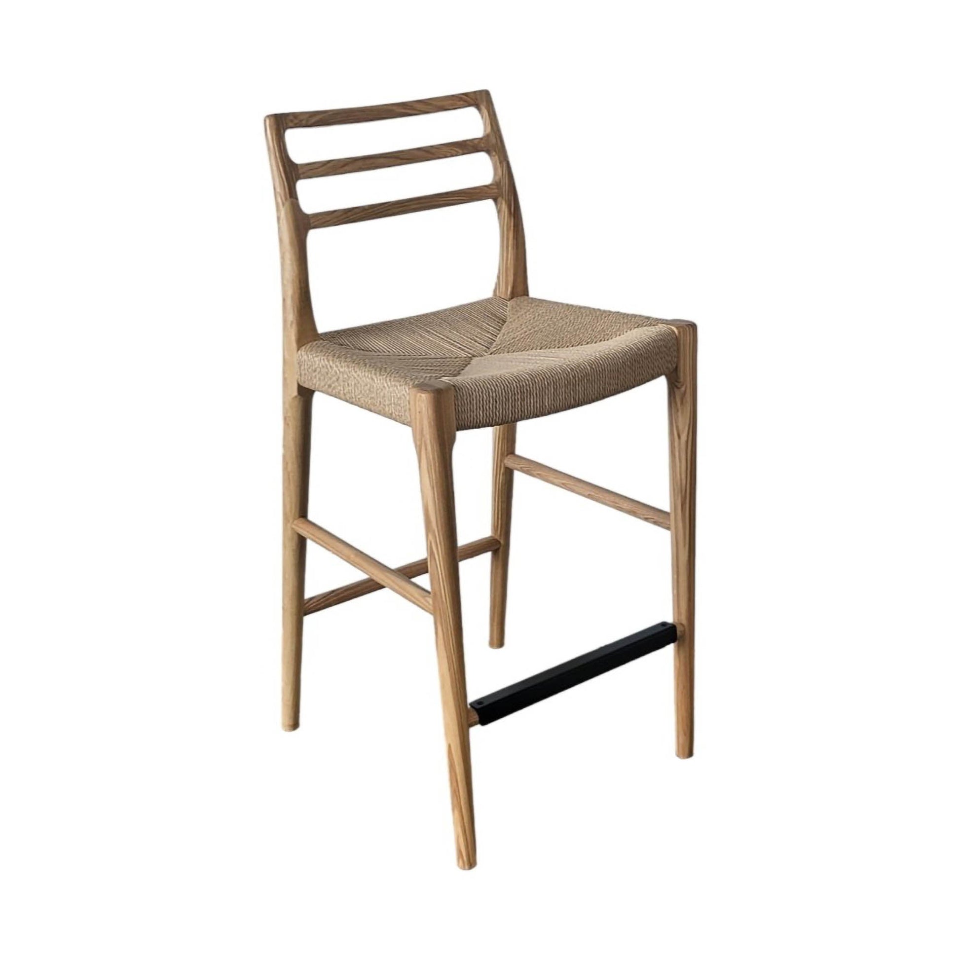 Java Bar Stool w/ 28" Seat Height - Natural