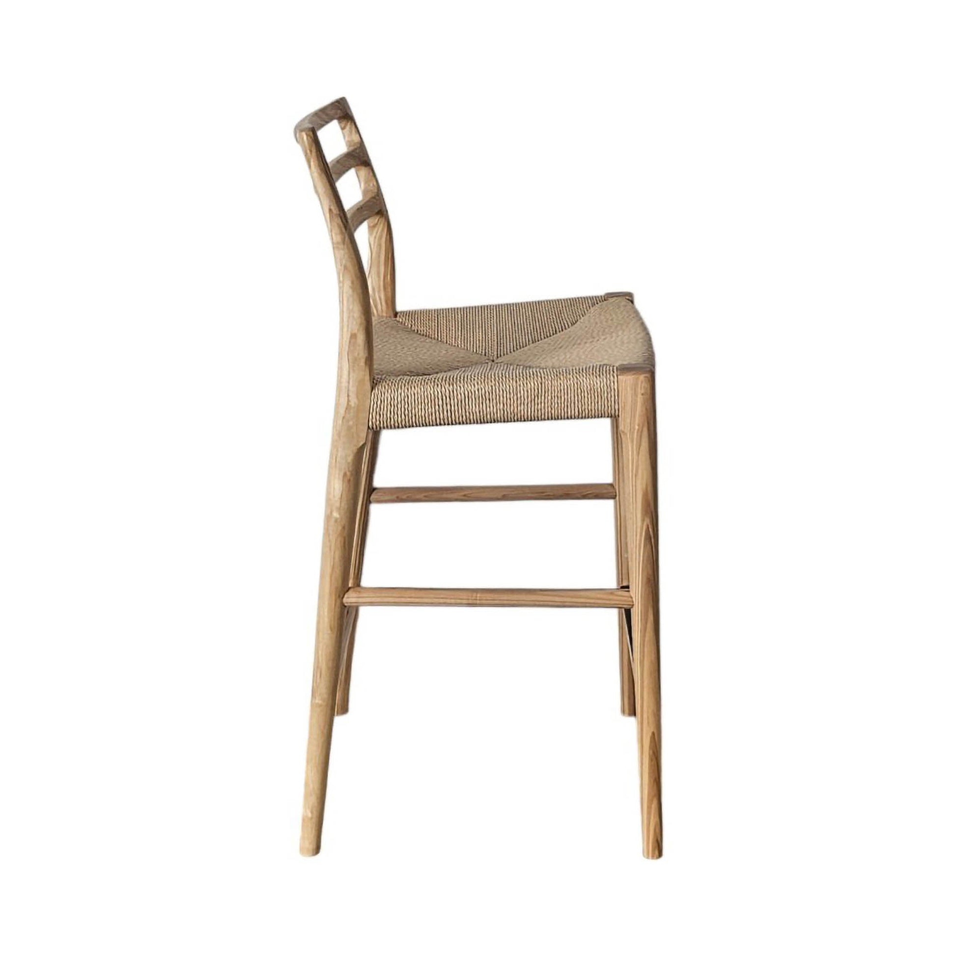 Java Bar Stool w/ 28" Seat Height - Natural