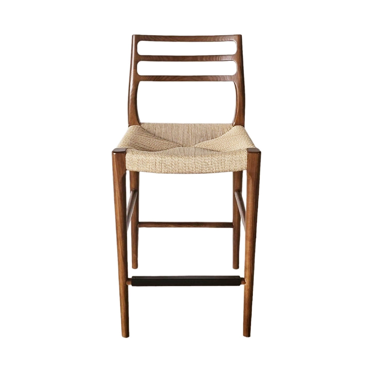 Java Bar Stool w/ 28" Seat Height - Walnut