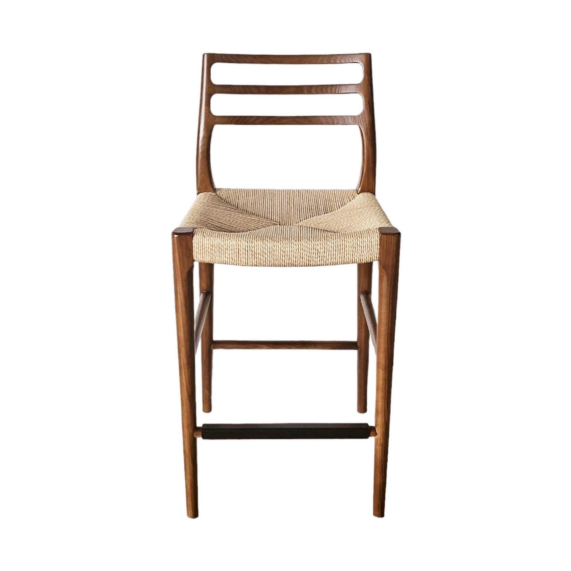 Java Bar Stool w/ 28" Seat Height - Walnut