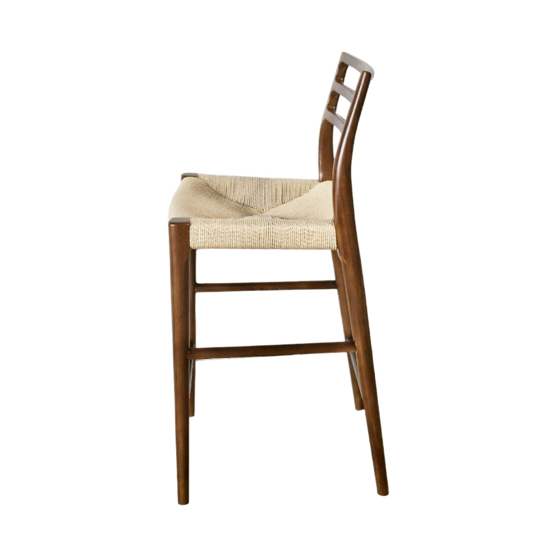 Java Bar Stool w/ 28" Seat Height - Walnut