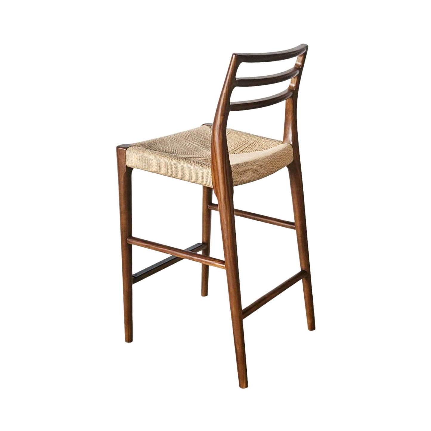 Java Bar Stool w/ 28" Seat Height - Walnut