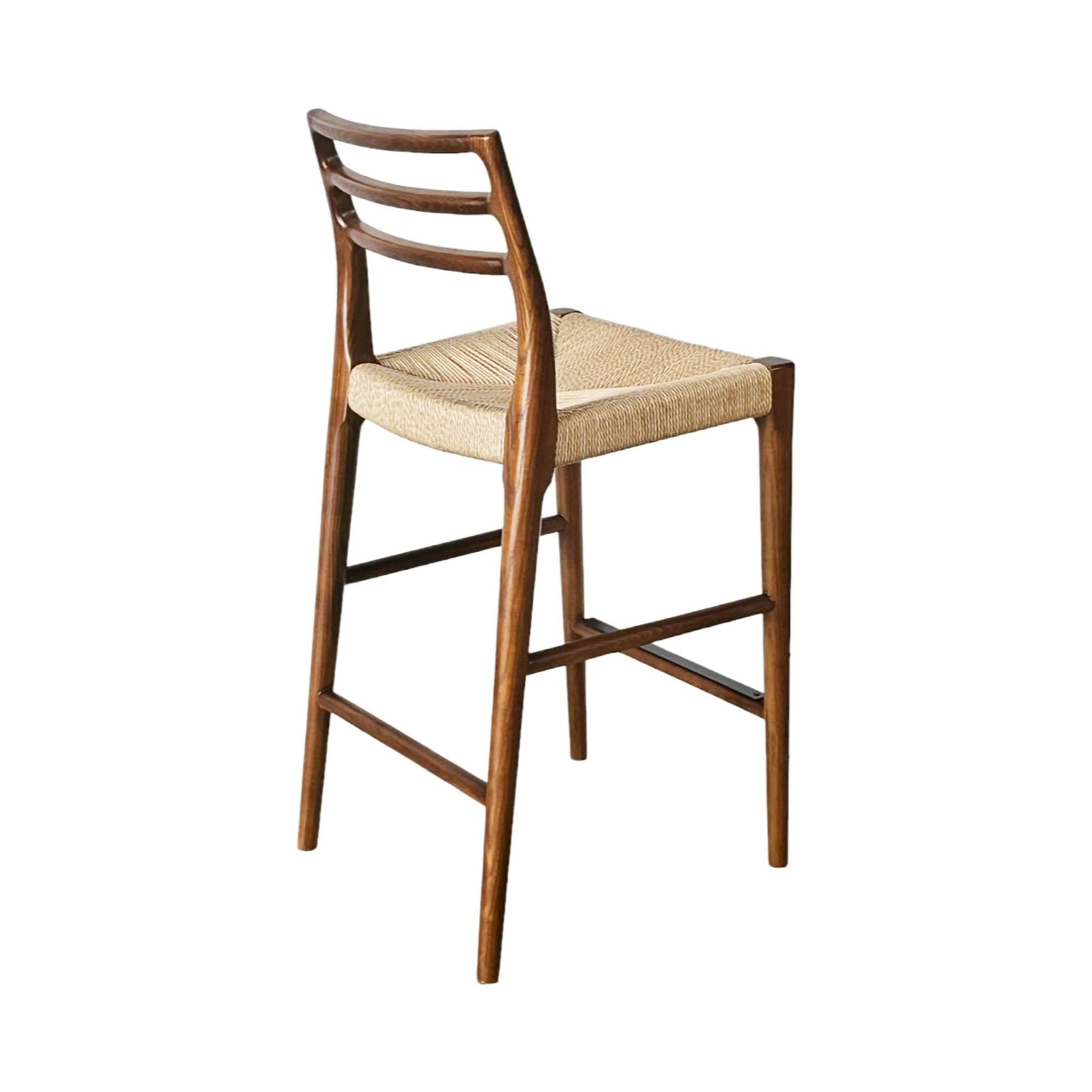 Java Bar Stool w/ 28" Seat Height - Walnut