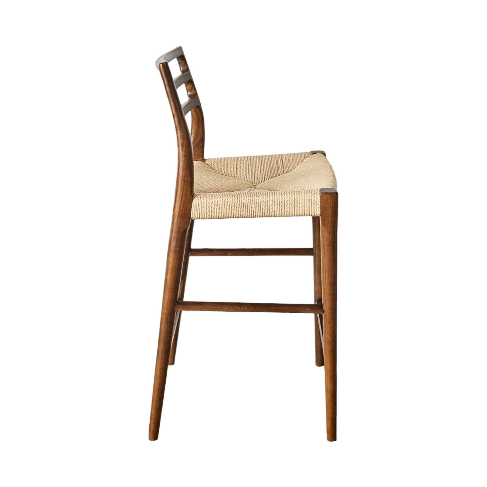 Java Bar Stool w/ 28" Seat Height - Walnut