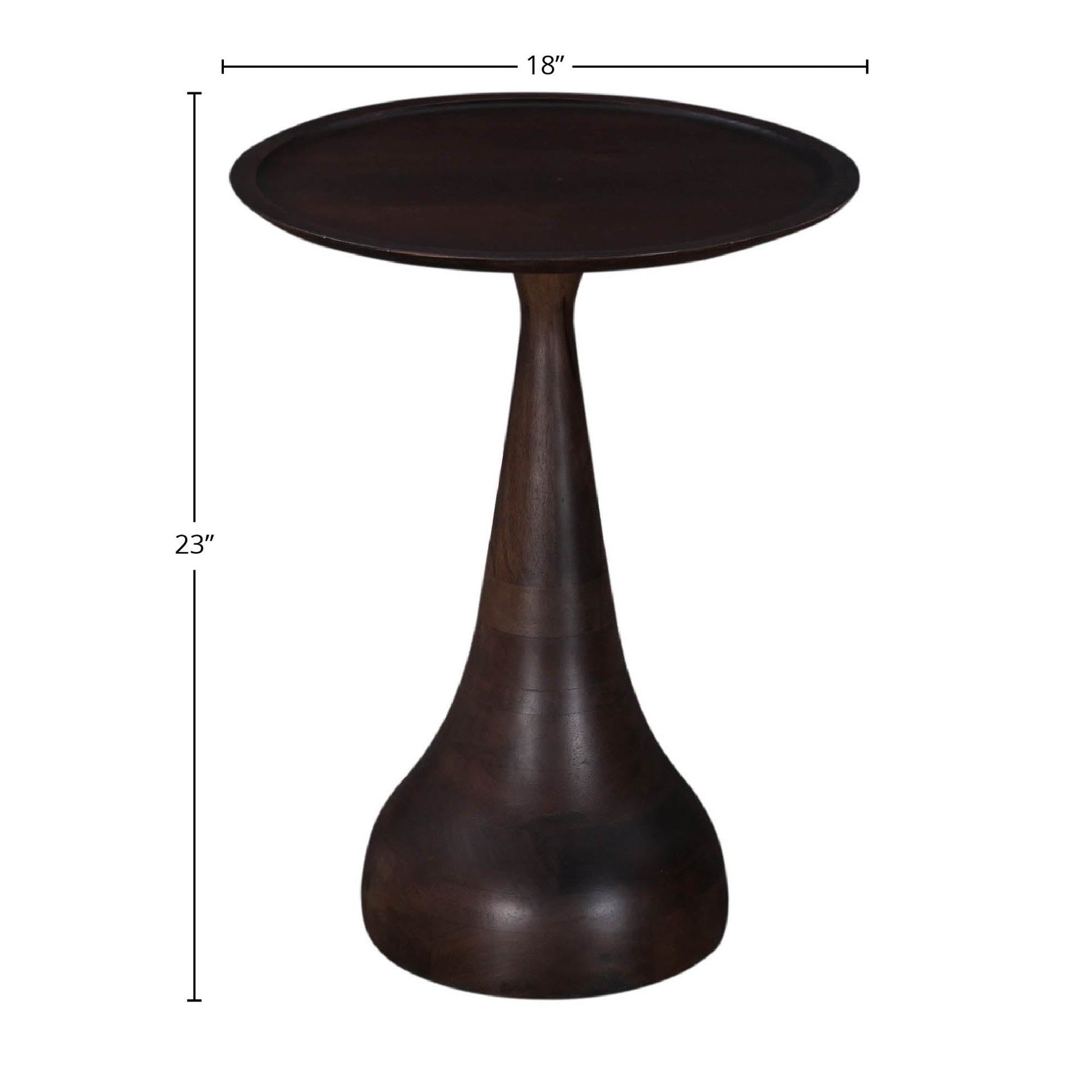 Polina Side Table - Bronze