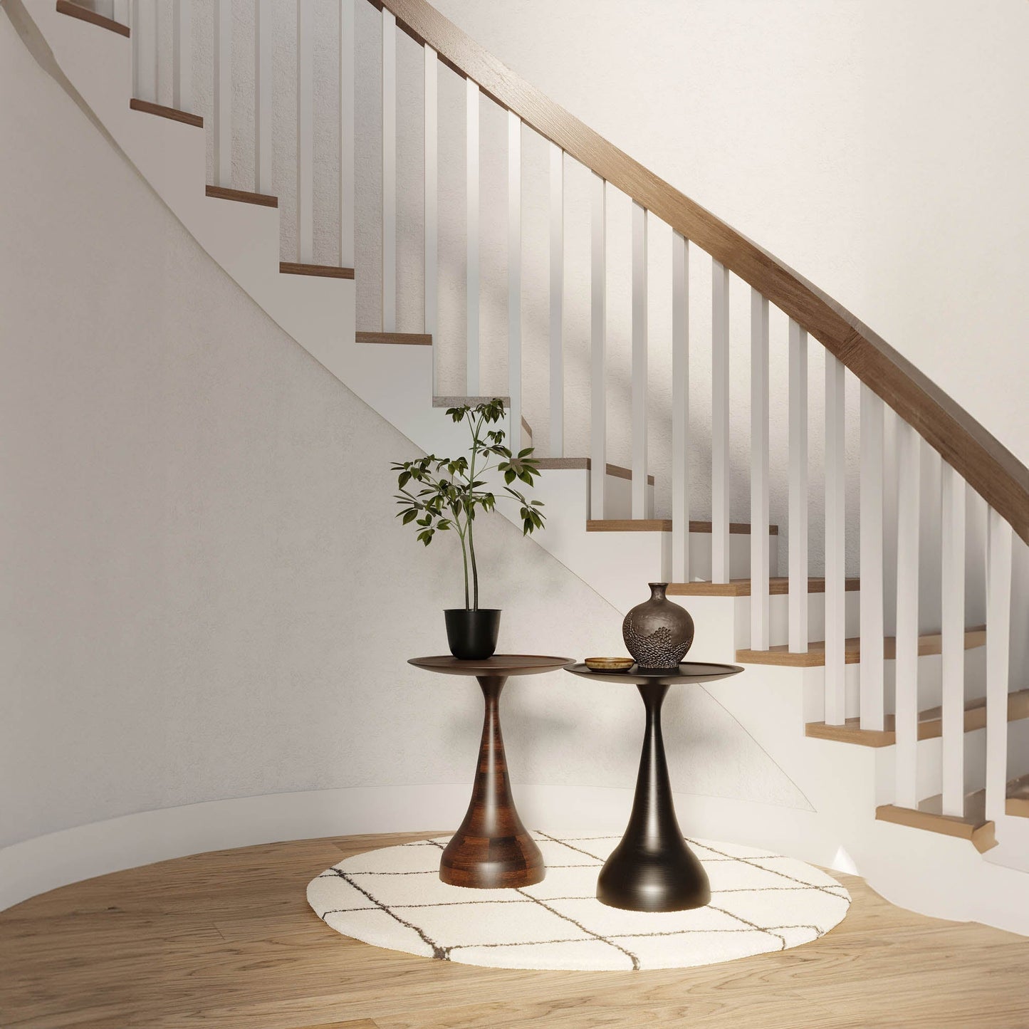 Polina Side Table - Bronze