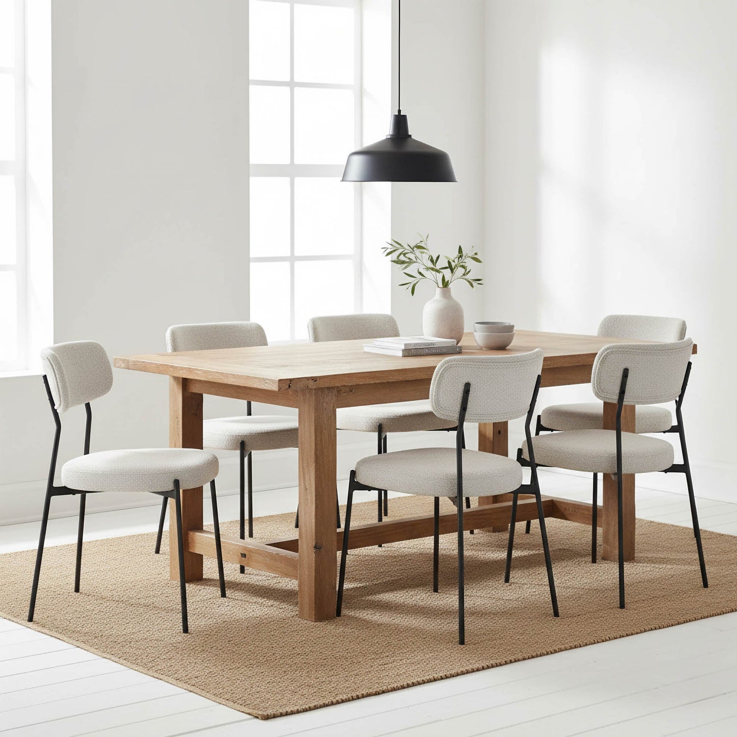 Kai Dining Chair - Bone White