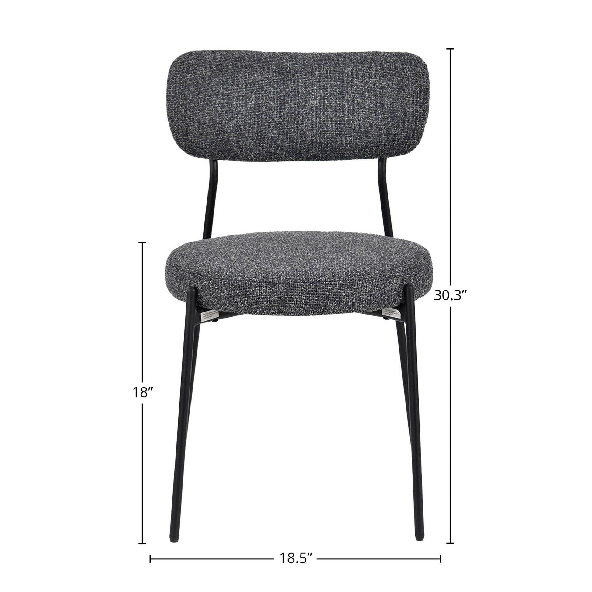 Kai Dining Chair - Chunky Grey