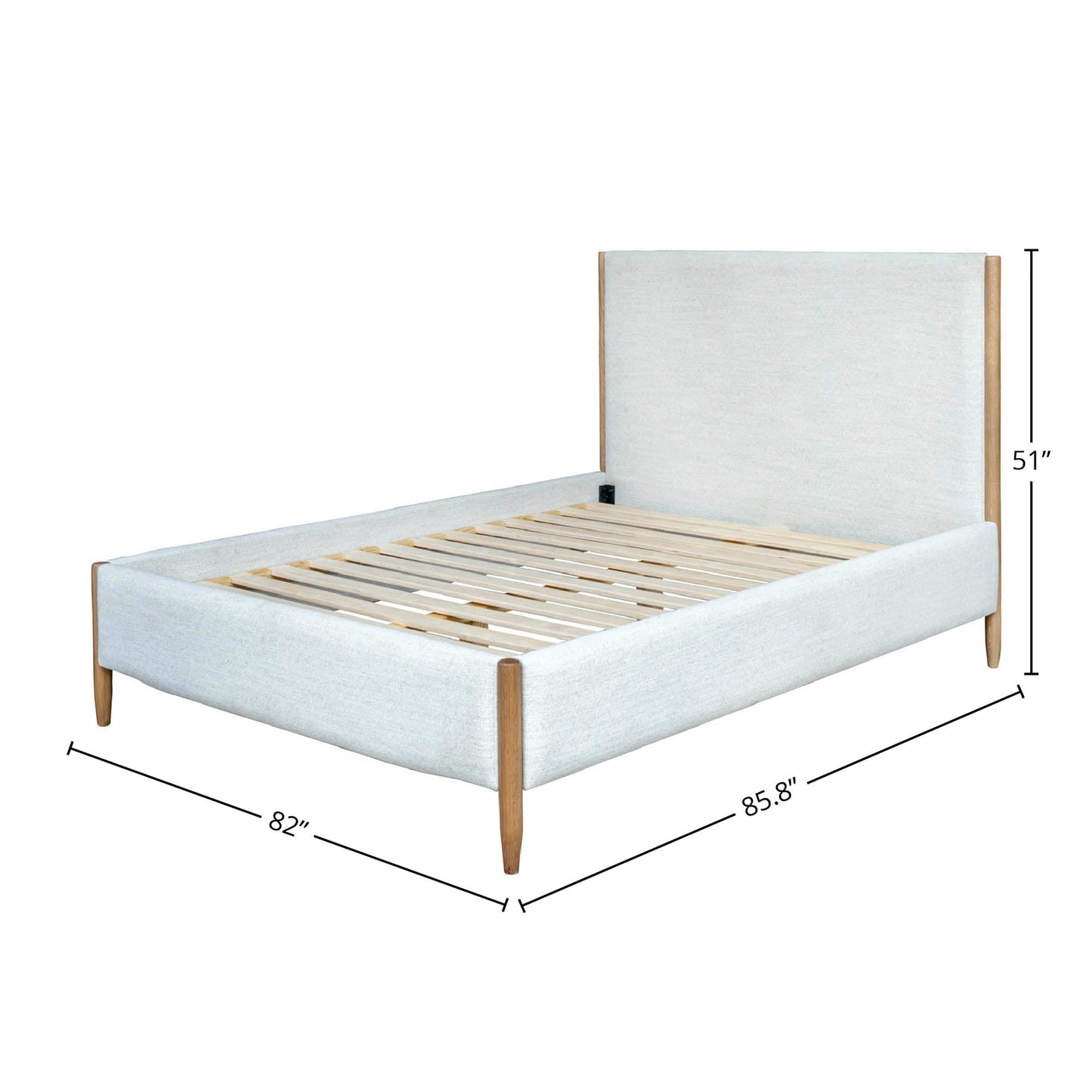 Kamelia King Bed - Sand