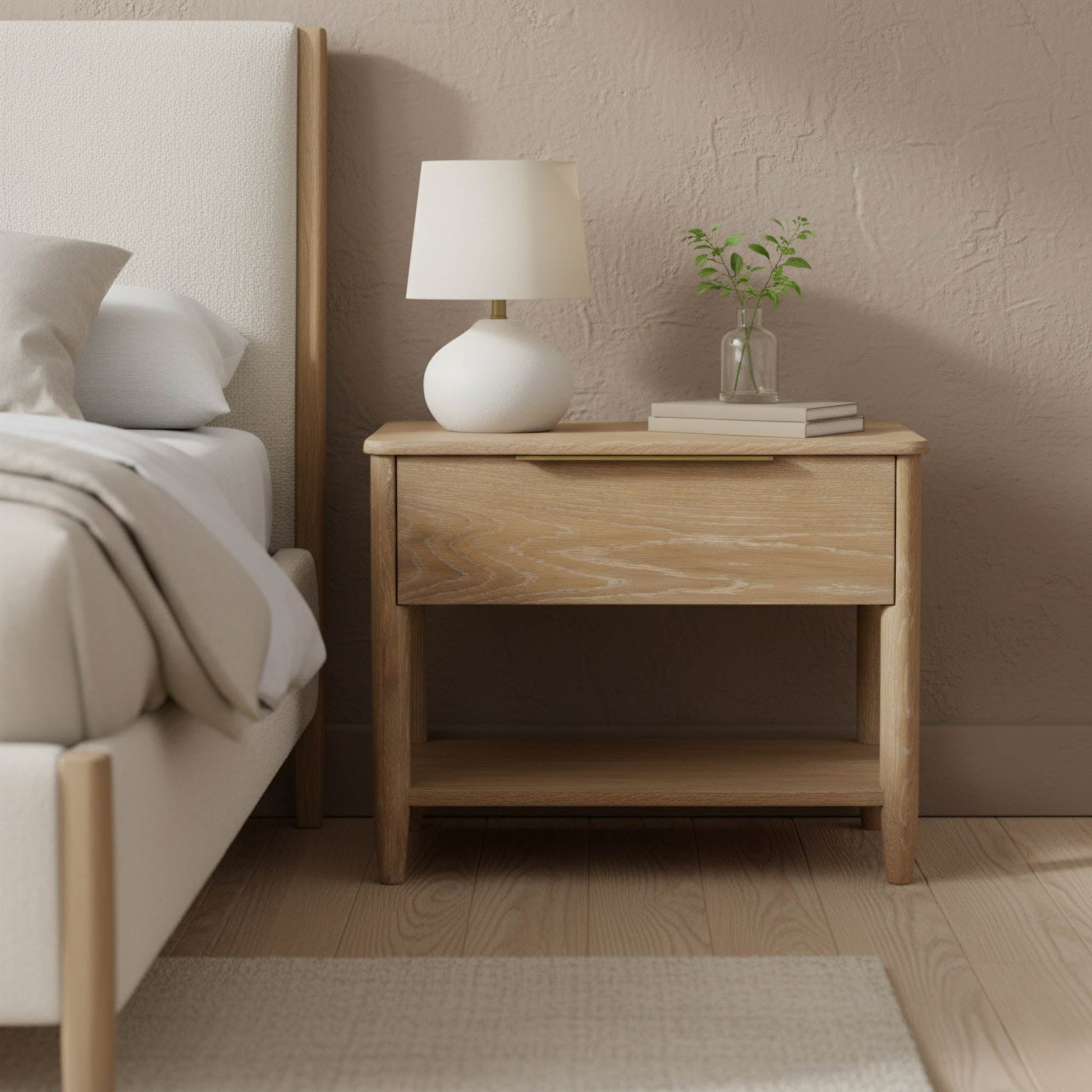 Kamelia Nightstand - Sand