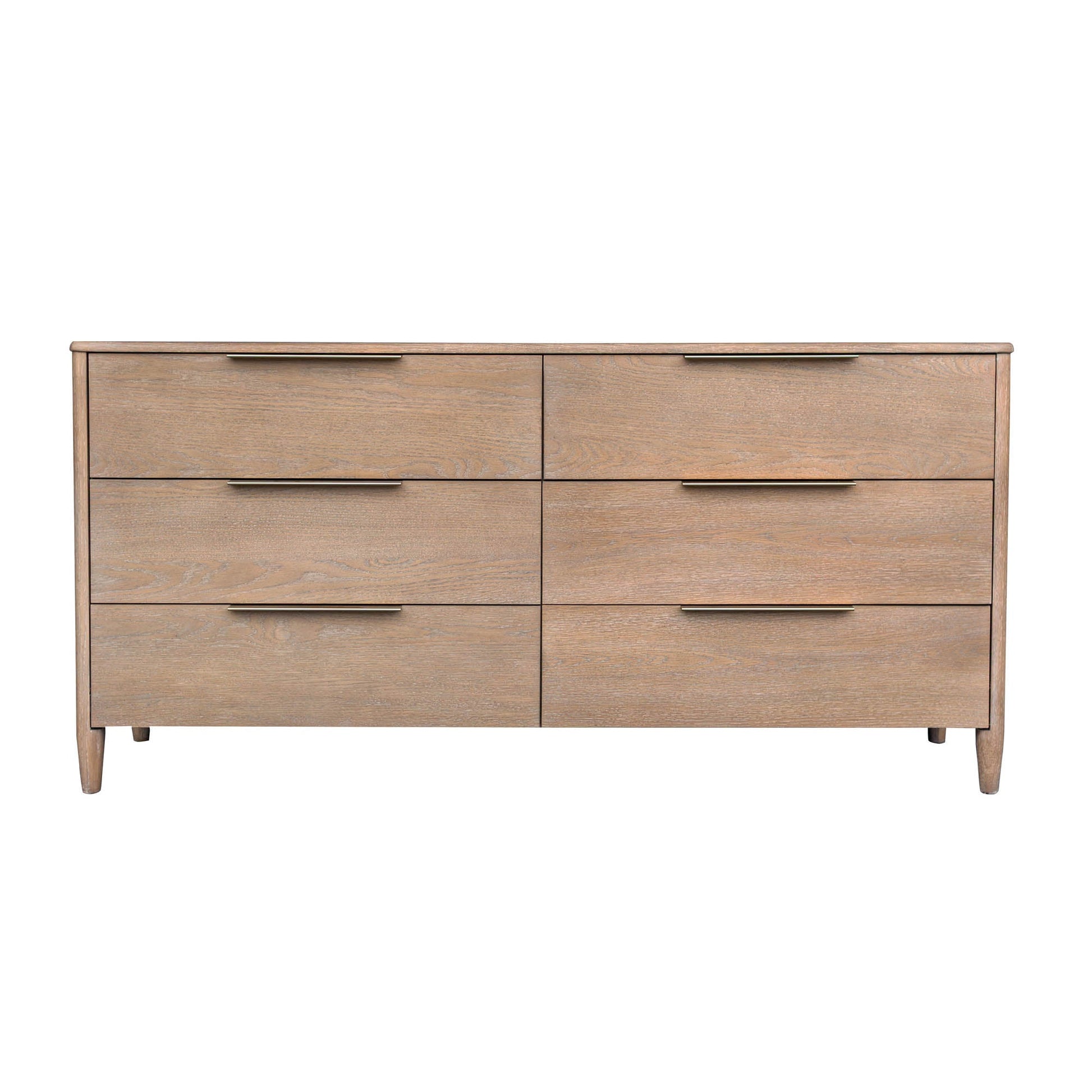 Kamelia 6 Drawer Dresser - Sand