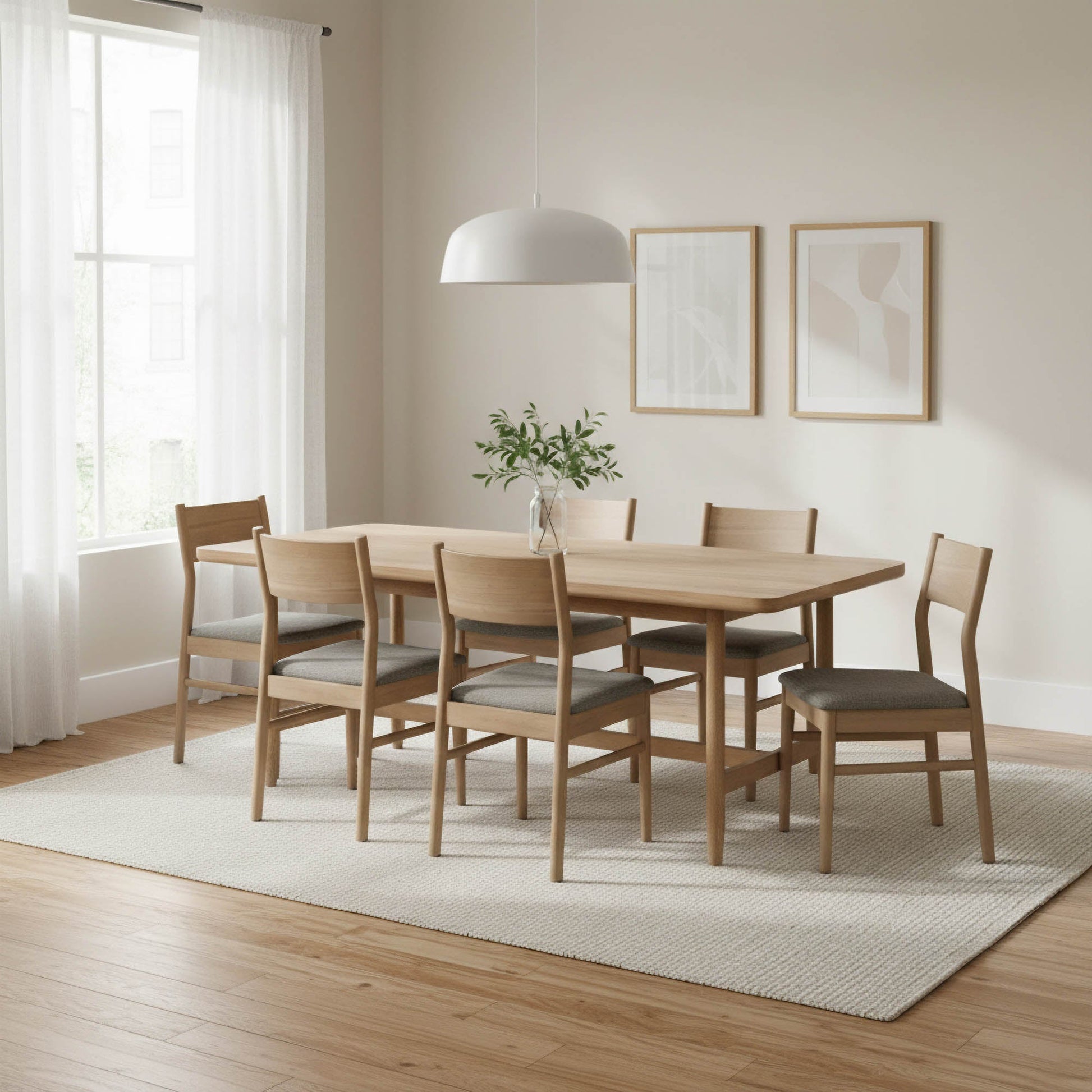 Kamelia Dining Table - Sand