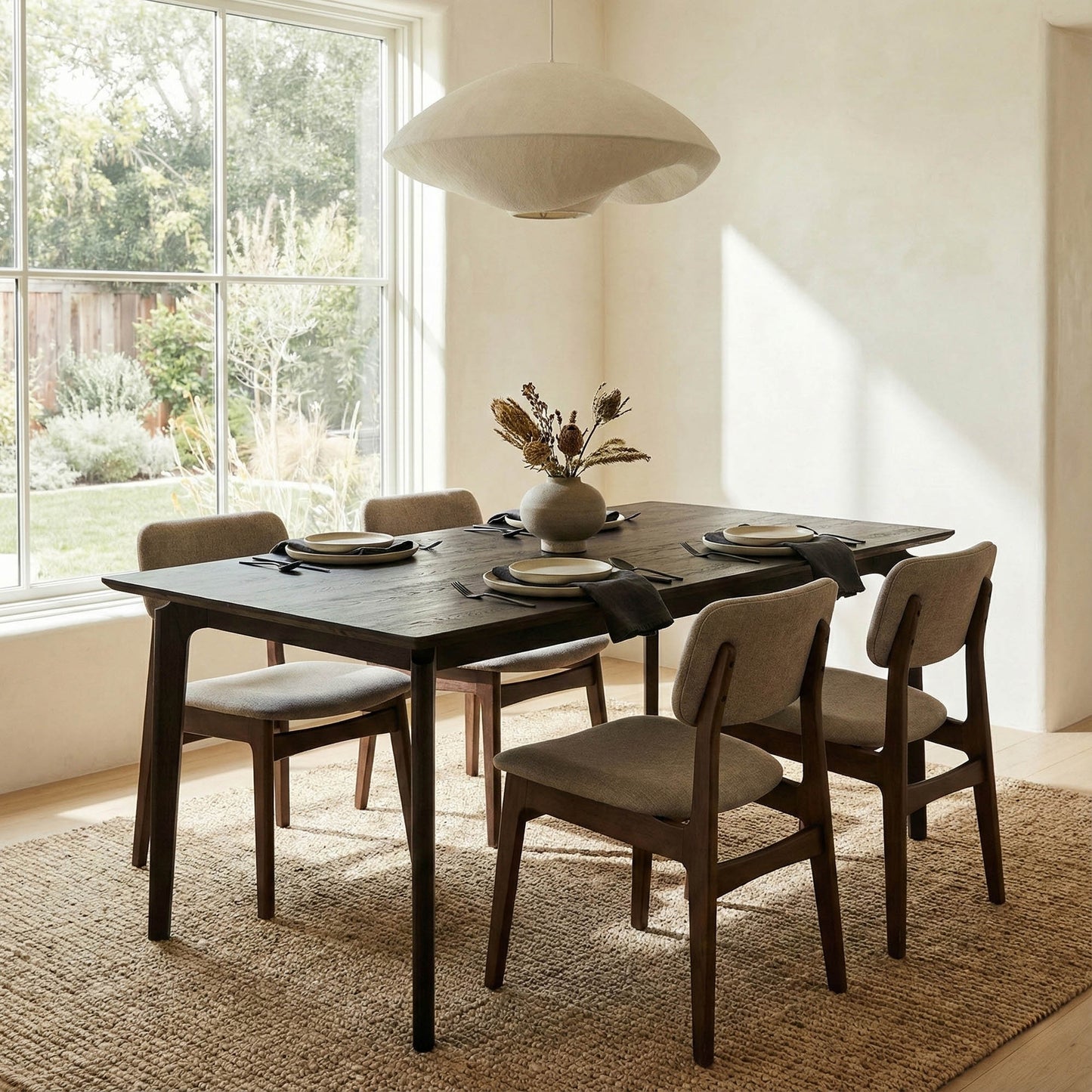 Kenzo Dining Table Small 60” – Black