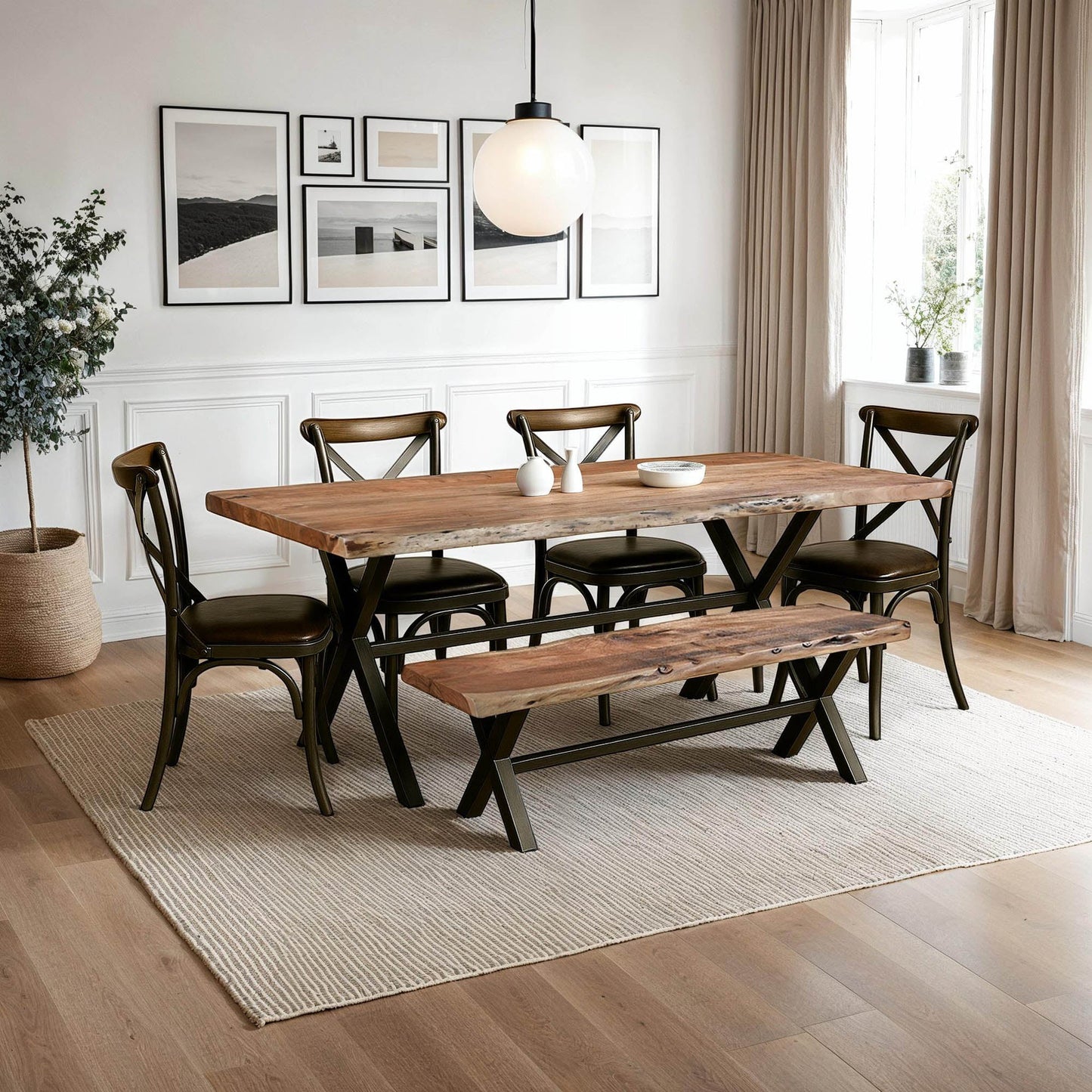 Restore Dining Table 82"