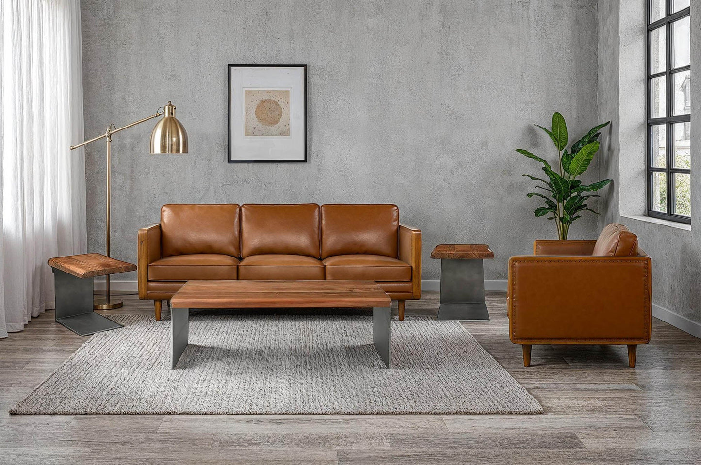 Las Vegas Mandalay Club Chair - Vegan Nut