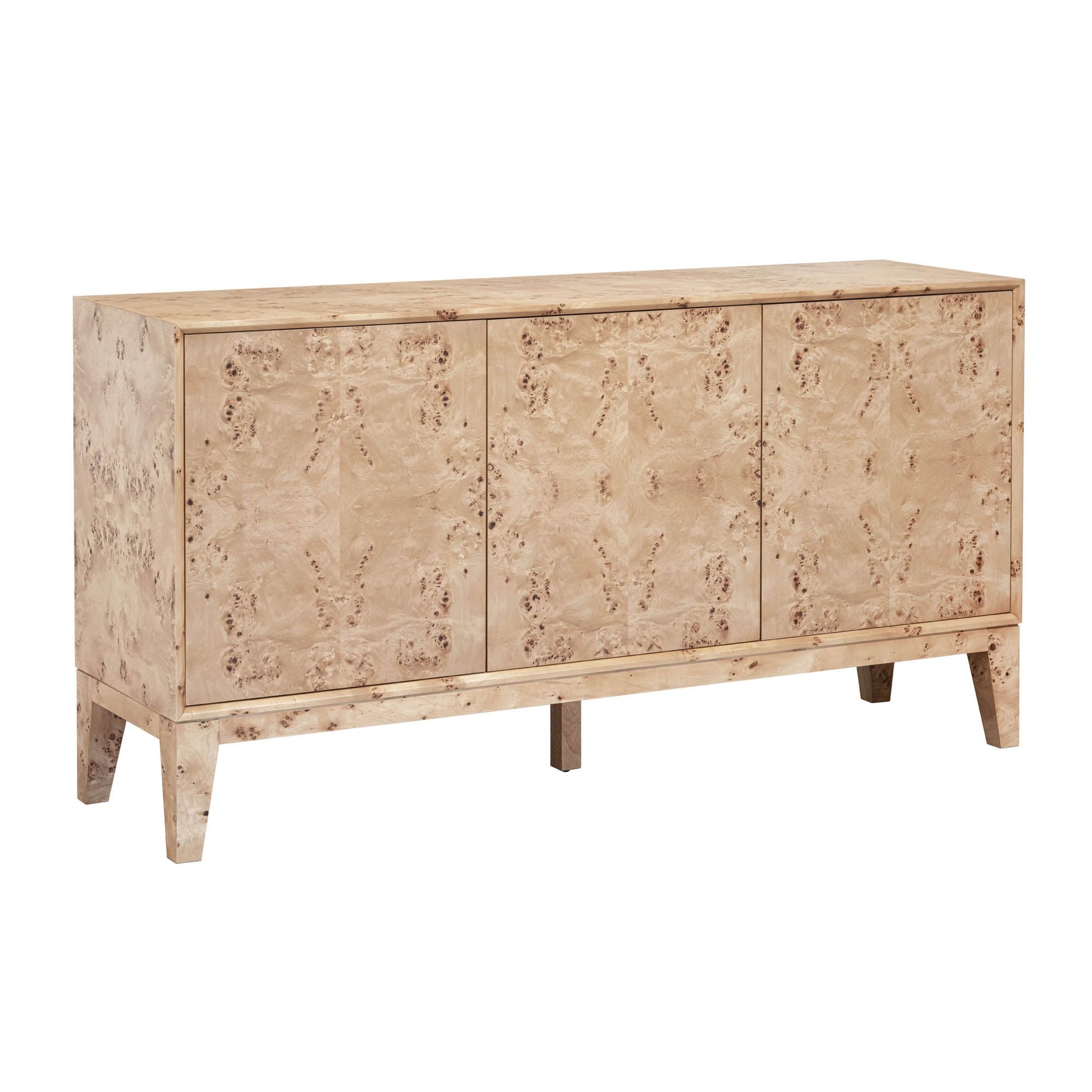 Mappa 3 Door Sideboard - Light Burl