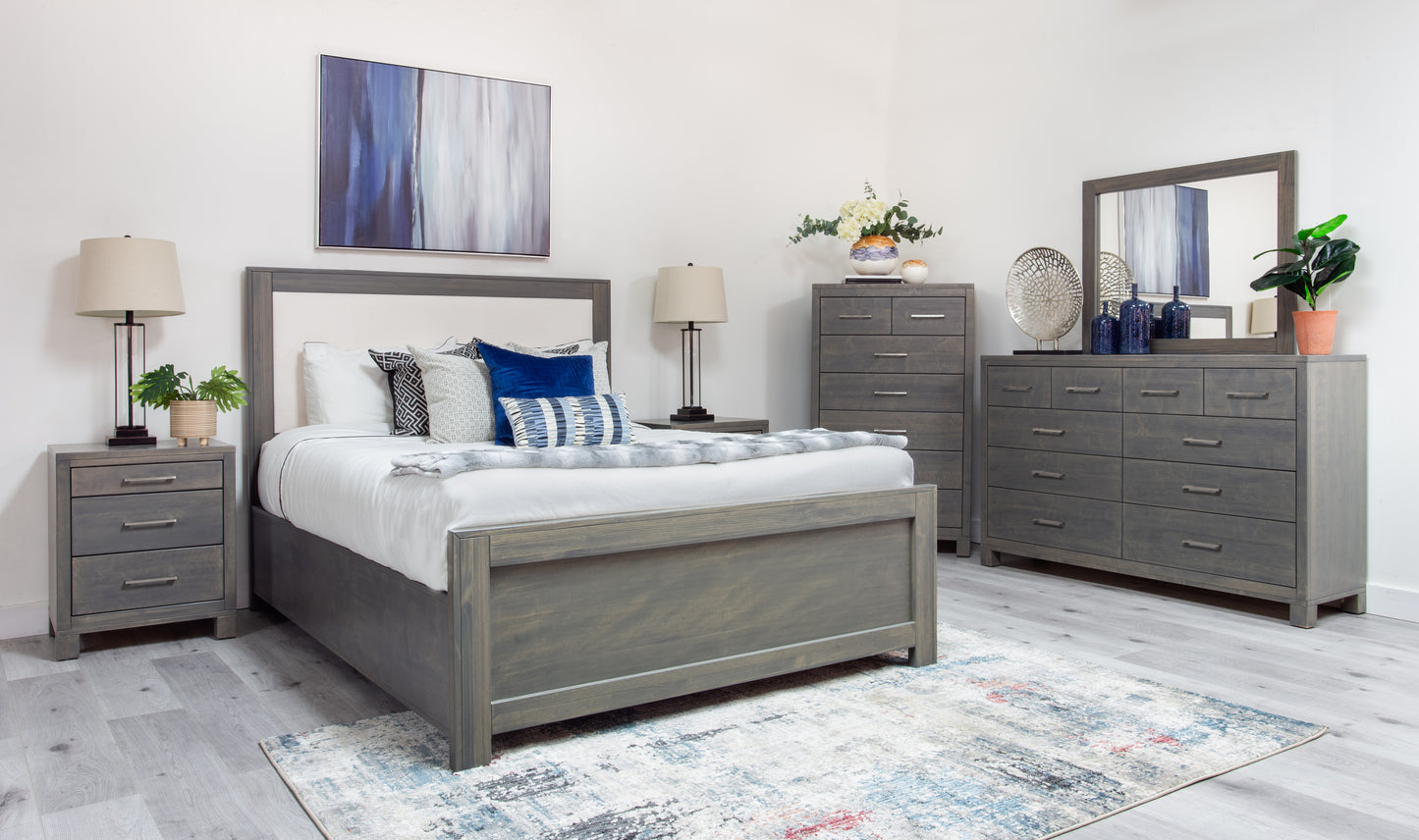 Delta Maple wood Storage Bed