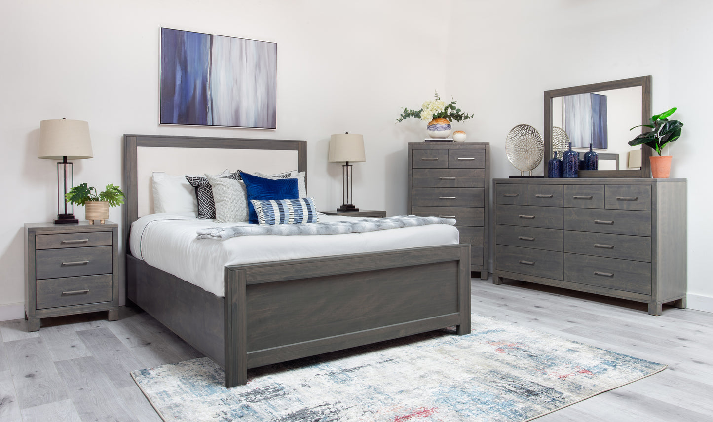 Delta Maple wood Storage Bed