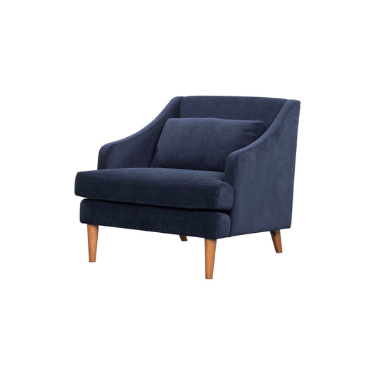 Missy Club Chair - Navy Velvet