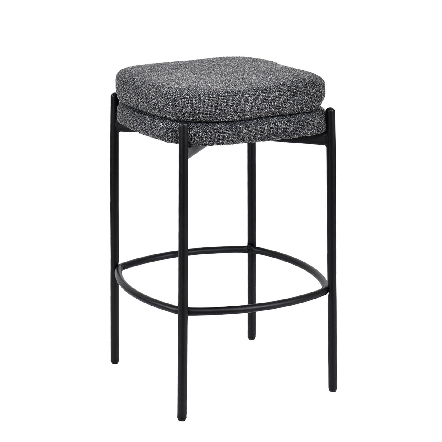 Nina Counter Stool - Chunky Grey