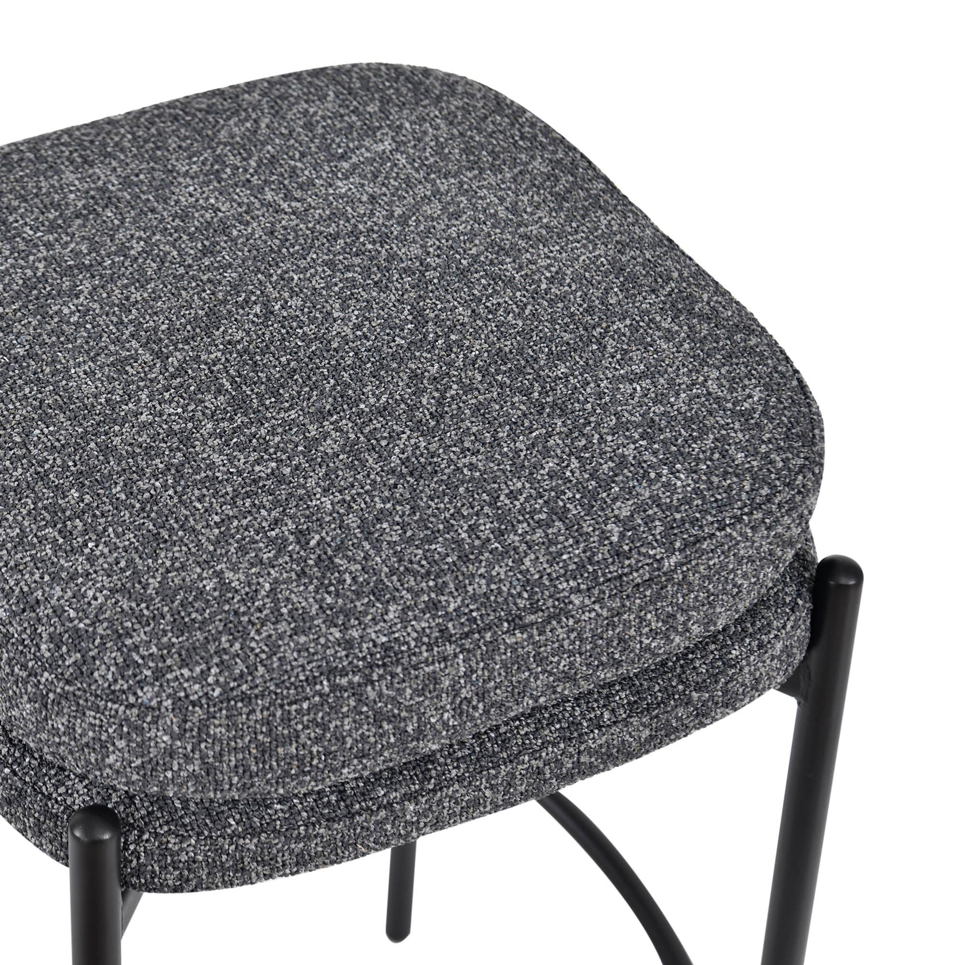 Nina Counter Stool - Chunky Grey