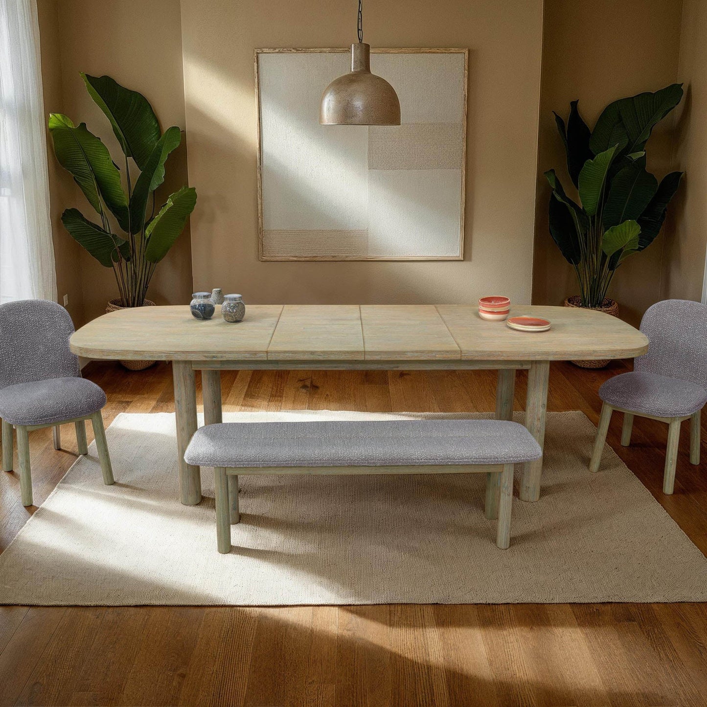 Oasis Extension Dining Table (70"/102")