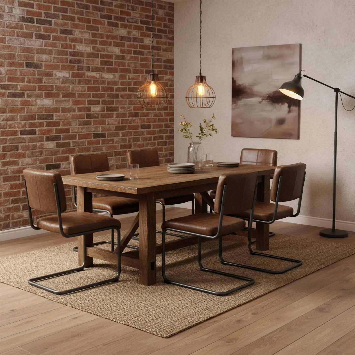 Cobain Dining Chair - Brown