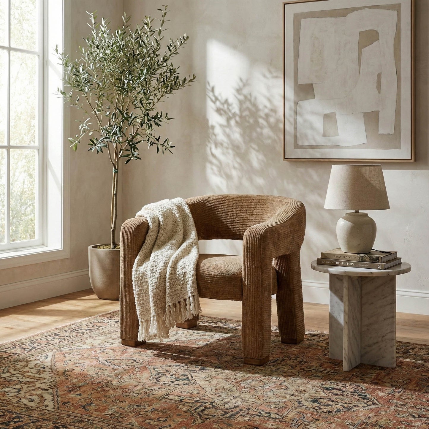 Quinn Club Chair - Chai