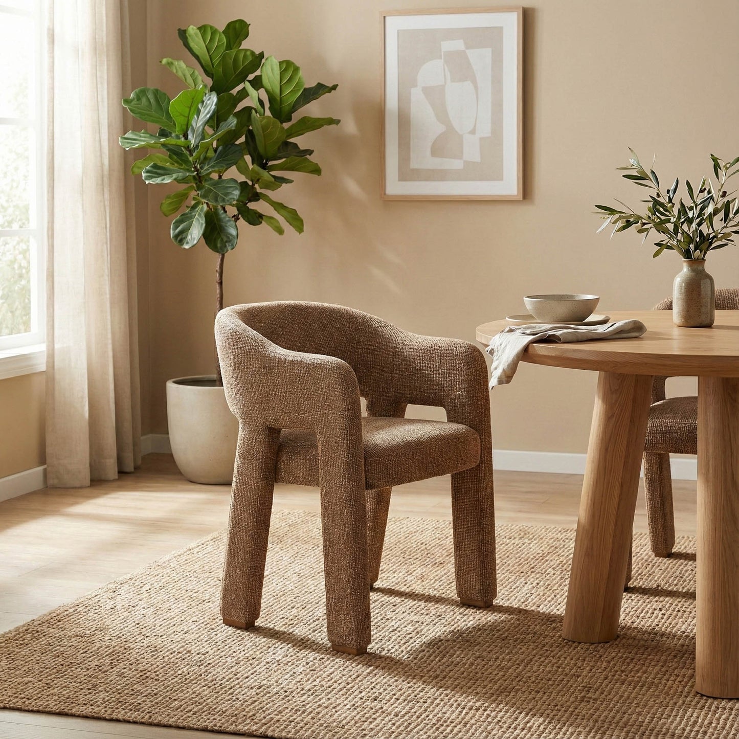 Quinn Dining Chair - Granulated Gold
