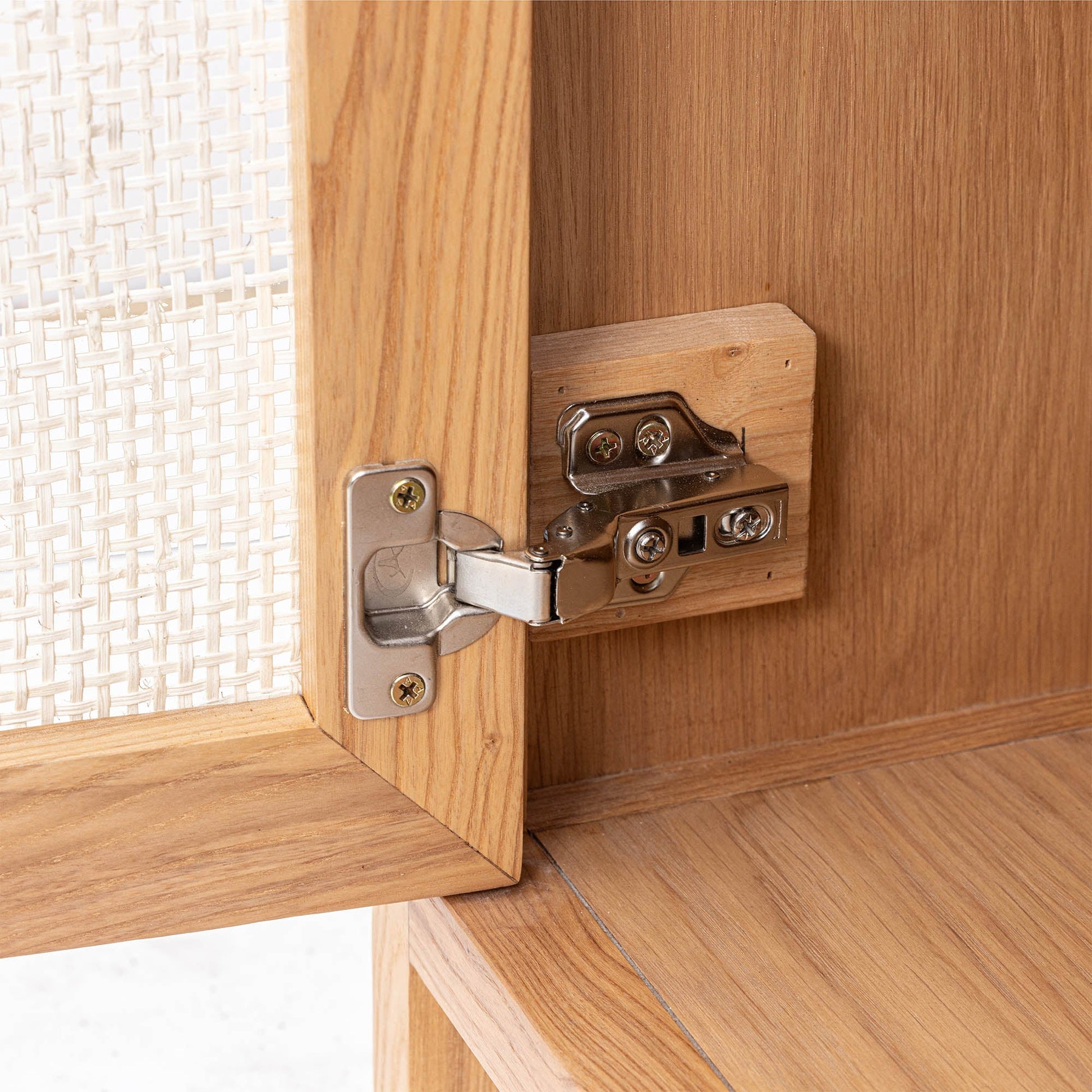 Rattan Small Sideboard - Natural