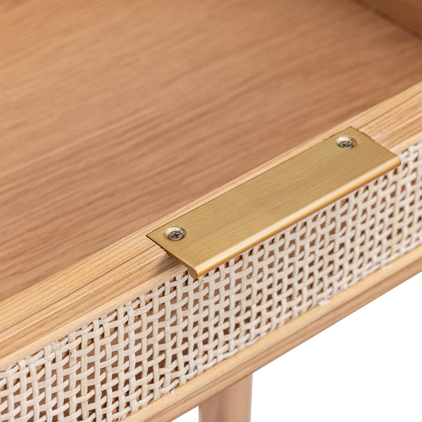 Rattan Desk - Natural